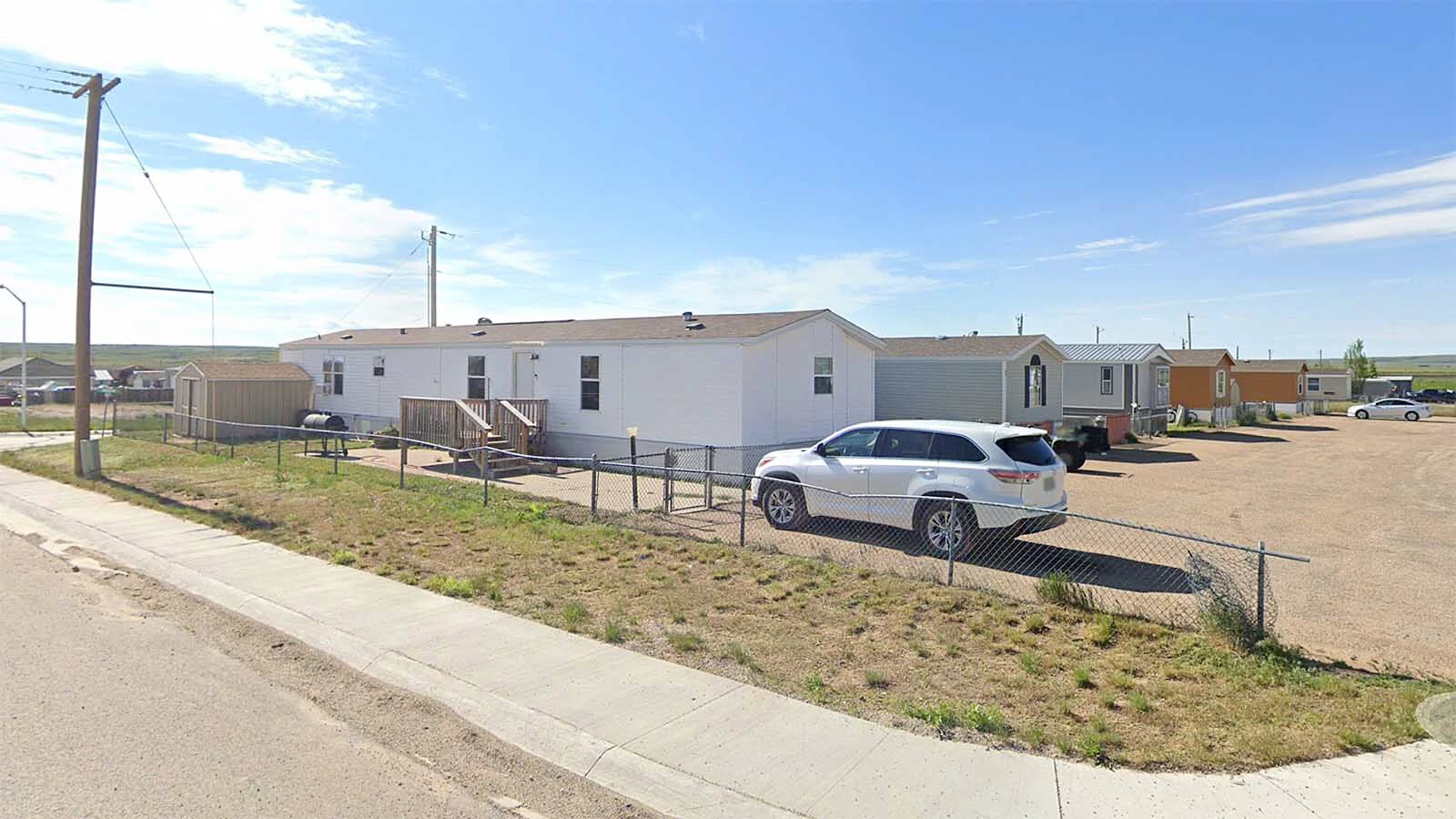 Nearly half the homes in tiny Wamsutter are mobile homes, remnants of energy booms where workers needed housing fast.