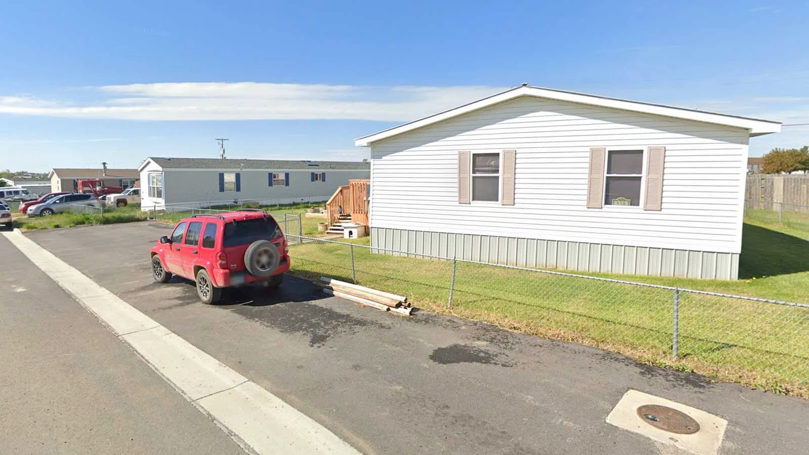 Nearly half the homes in tiny Wamsutter are mobile homes, remnants of energy booms where workers needed housing fast.