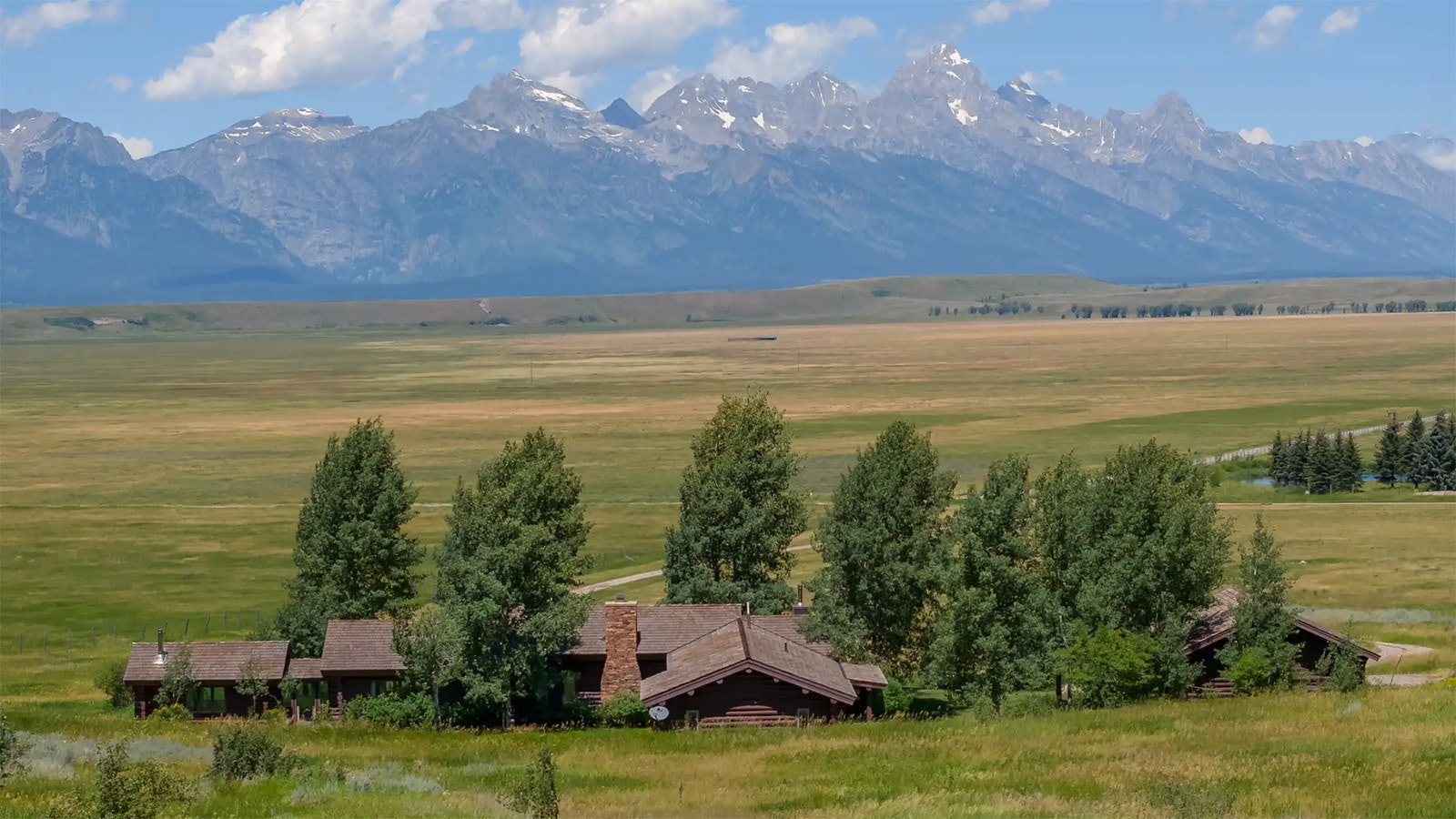 The legacy Wapiti View Ranch is a pristine 40 acres surrounded by the National Elk Refuge near the Grand Tetons. It recently listed for $17.9 million and was snatched up right away.