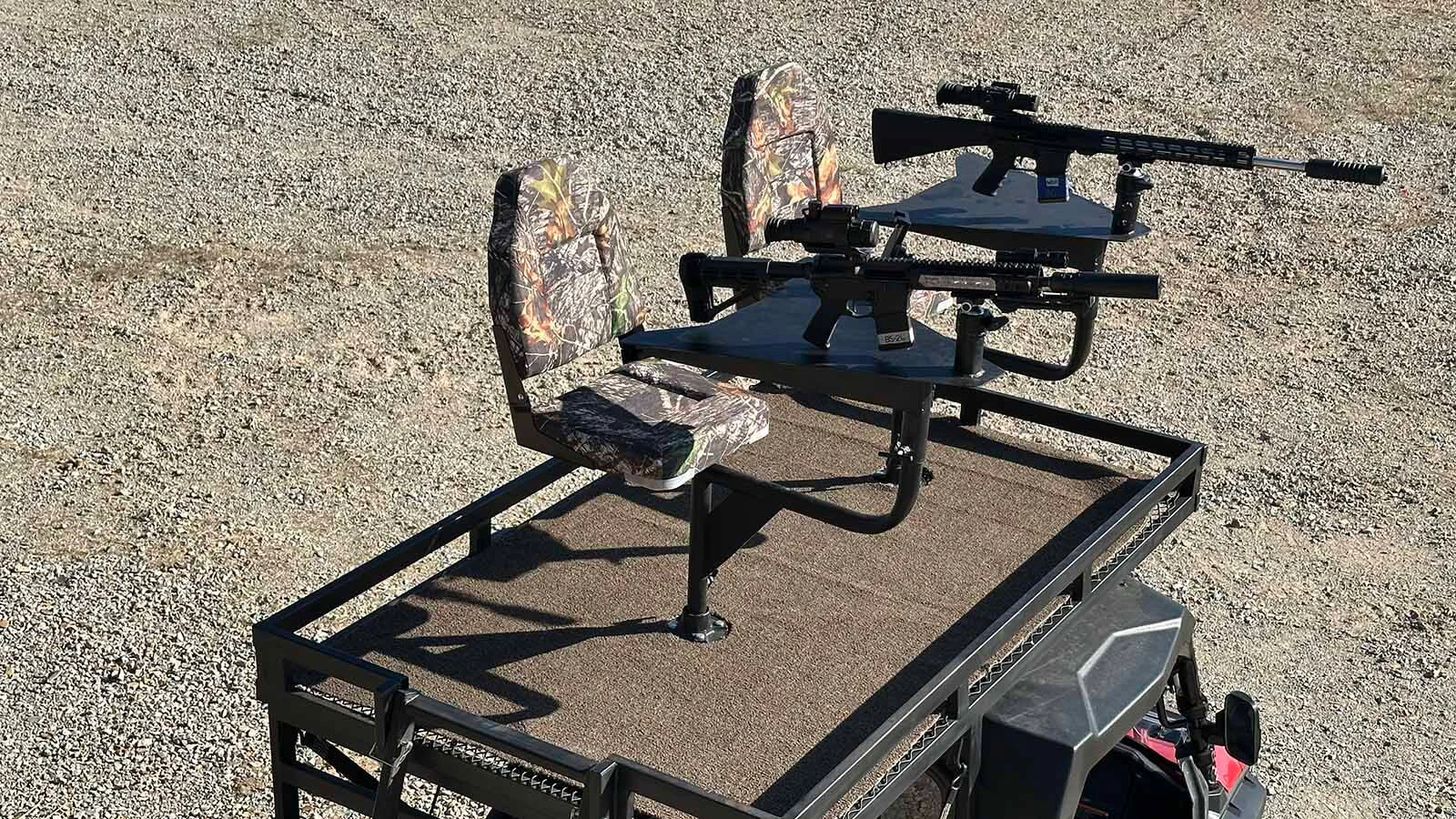 Arkansas rice farmer Todd Gibson was fed up with beavers destroying his crops. So, he built a gun platform on top of his 2025 Honda Pioneer UTV to deal with them.