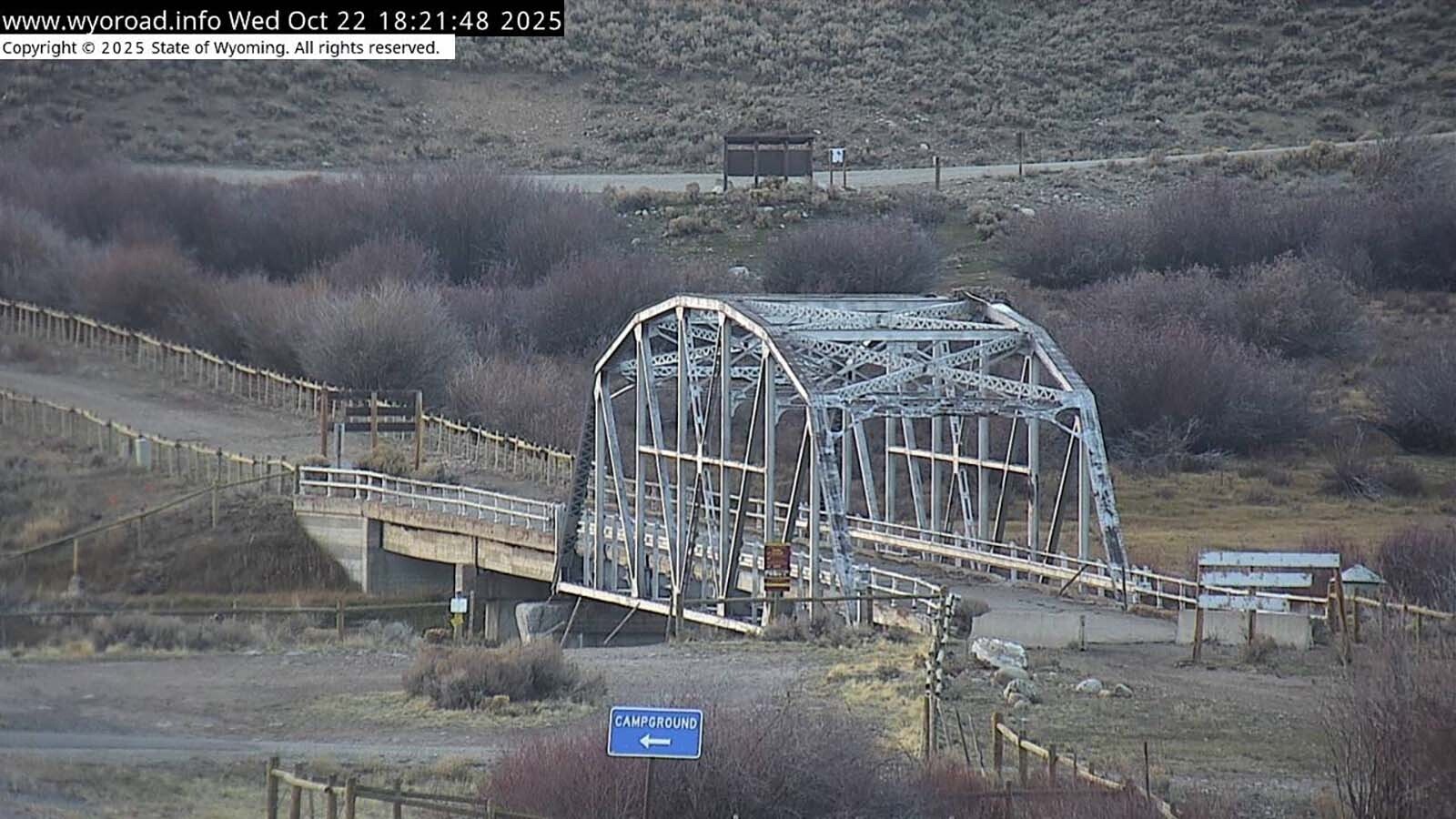 Warren Bridge on U.S. Highway 180/191 near Pinedale.