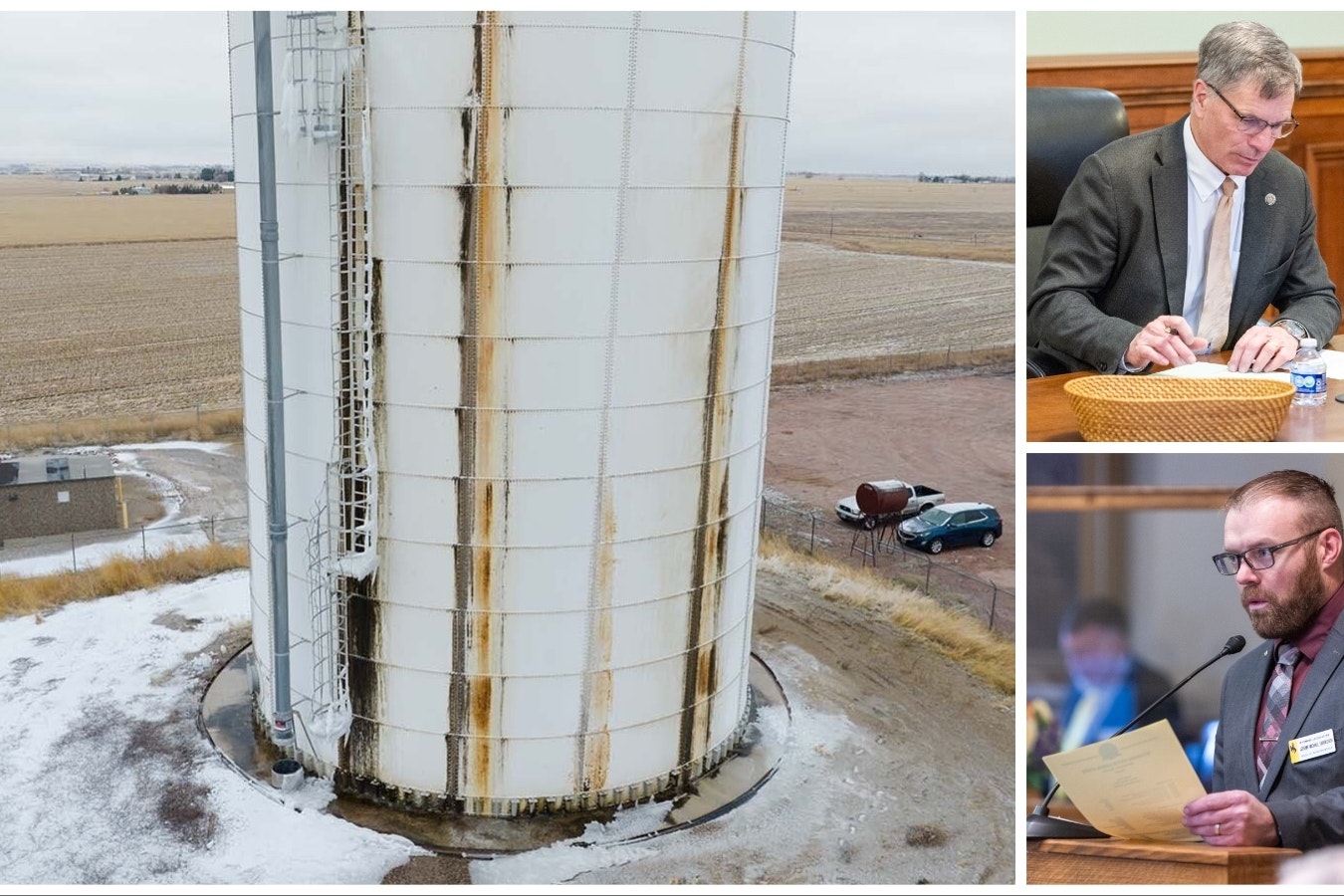 Gov. Mark Gordon's veto of money for a failing water tower in Wheatland continues to make waves in state Republican circles.