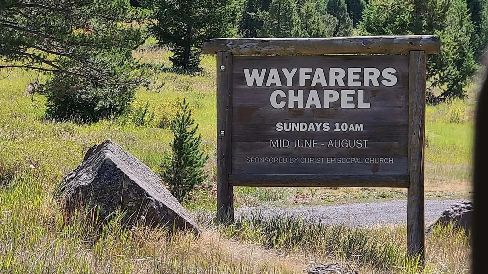 The Wayfarer’s Chapel is a sacred spot to worship on the Shoshone National Forest between Cody and Yellowstone. It’s also one of the only chapels where your Sunday Best should be supplemented with a bear-spray holster.