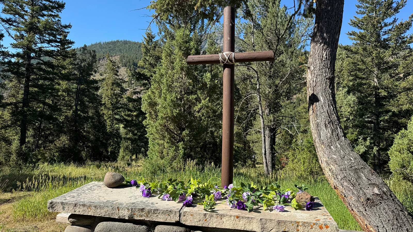 The Wayfarer’s Chapel is a sacred spot to worship on the Shoshone National Forest between Cody and Yellowstone. It’s also one of the only chapels where your Sunday Best should be supplemented with a bear-spray holster.