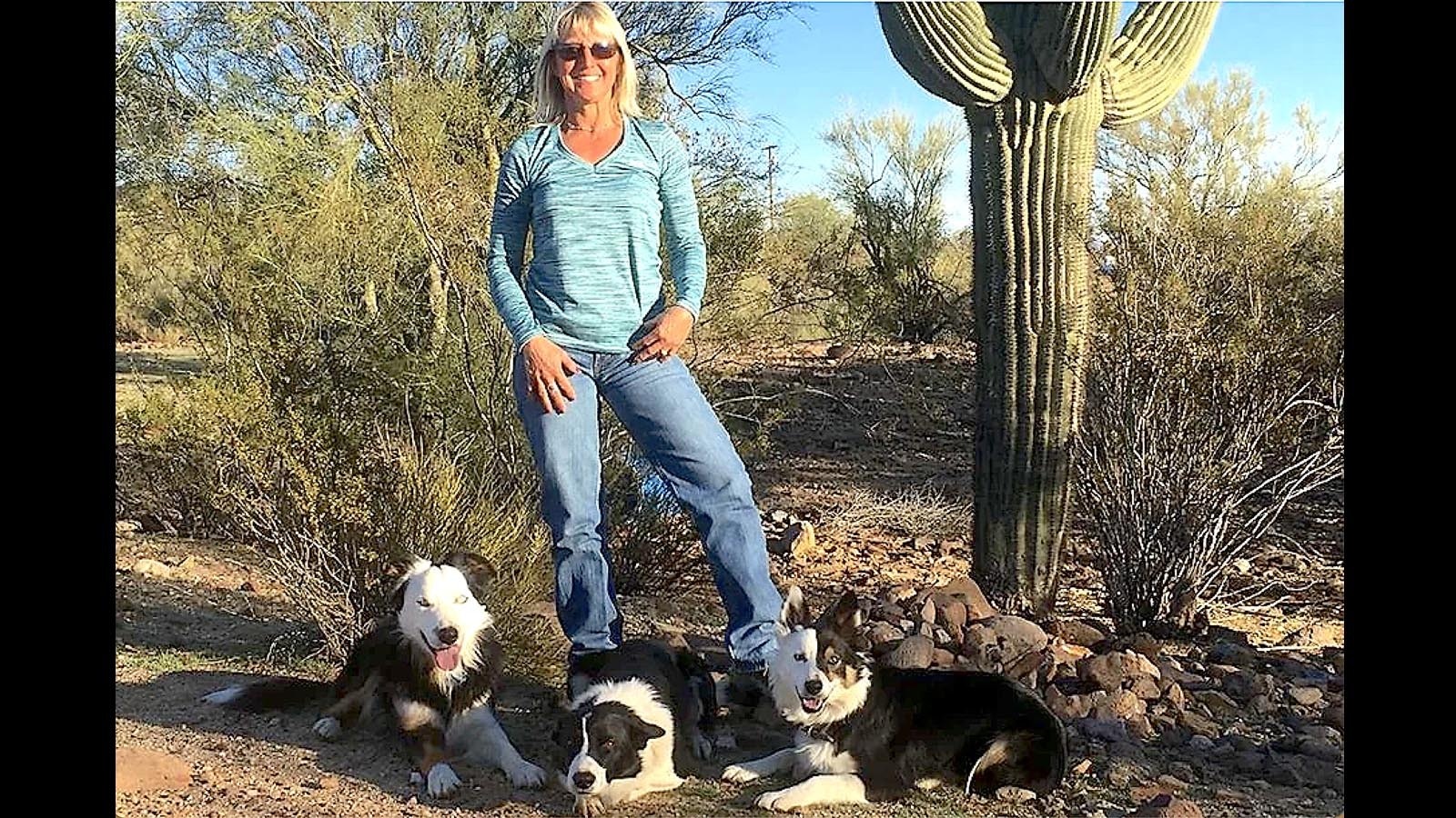 Wendy and her wonder dogs