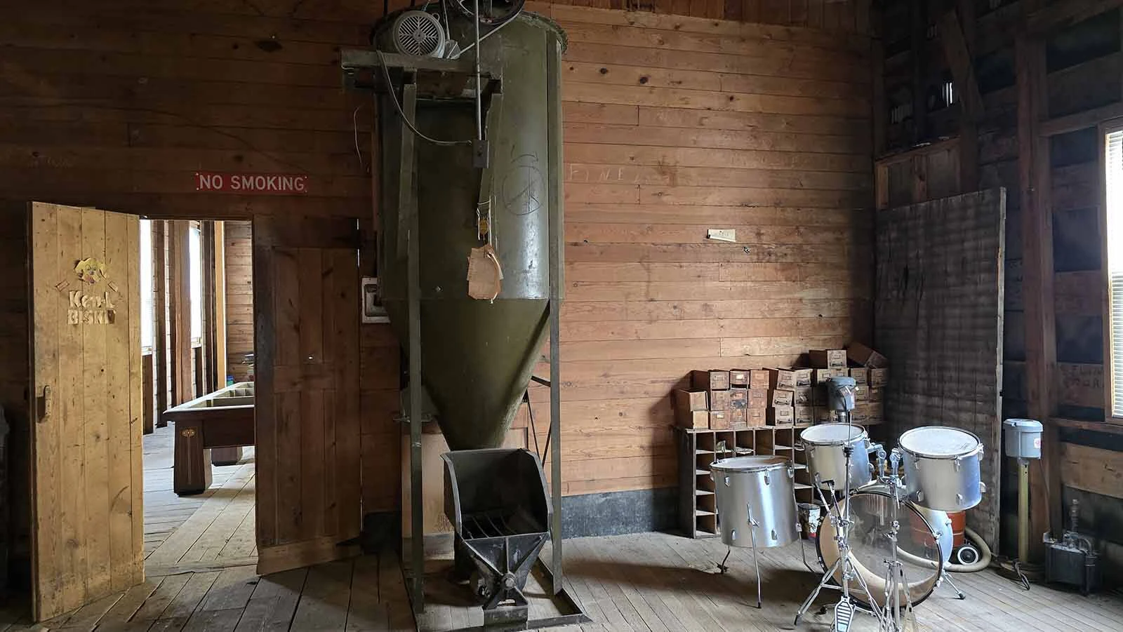Relics of the past still reside within the Ful-O-Pep grain elevator. The Lyle family plans to keep as many of those relics as possible.