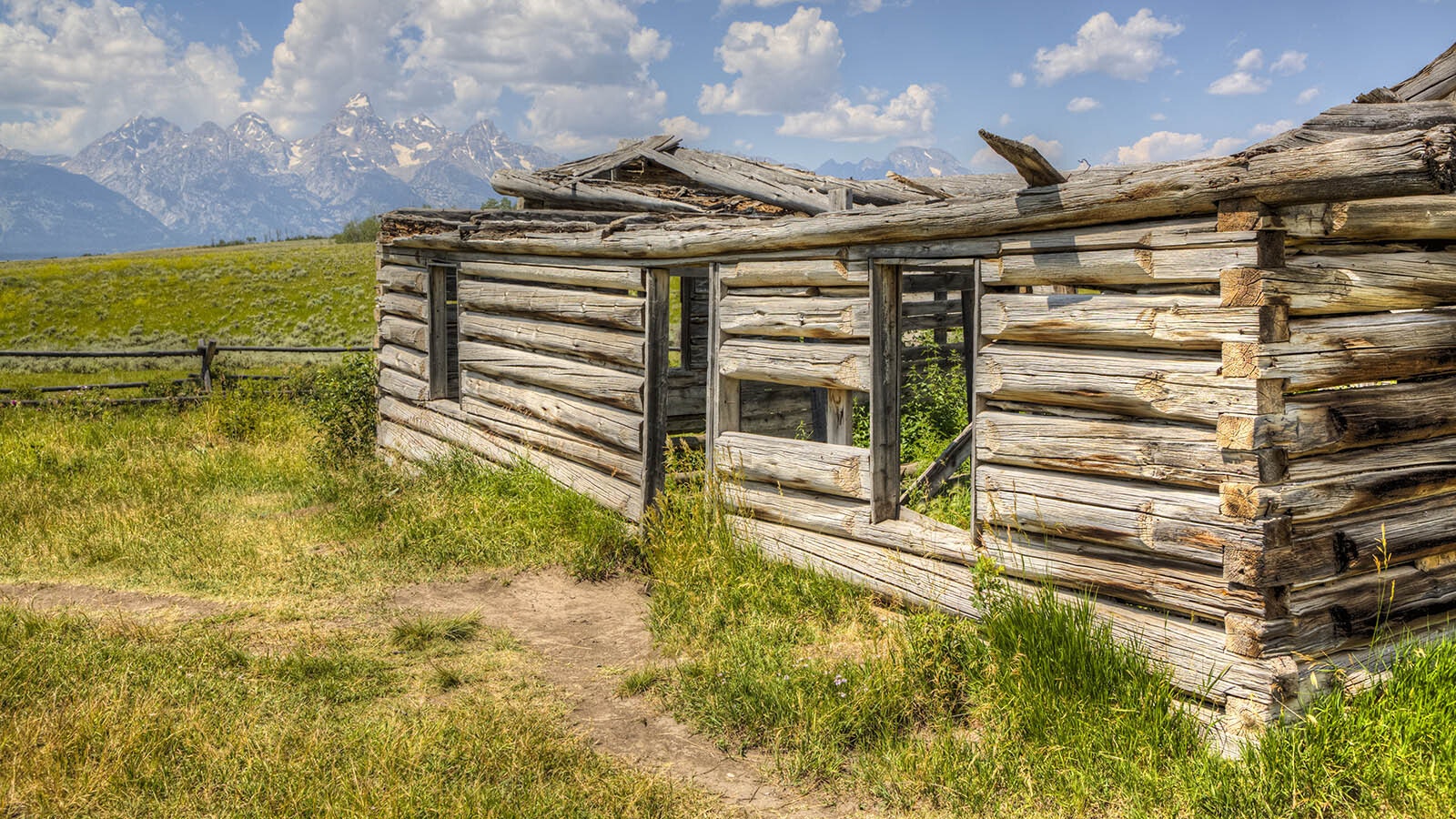 The "Shane" cabin featured in the classic Western is still in Grand Teton National Park.