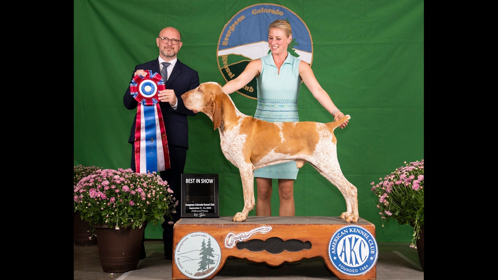 Rowan was named Best in Show at the Evergreen Colorado Kennel Club during a competition in September.