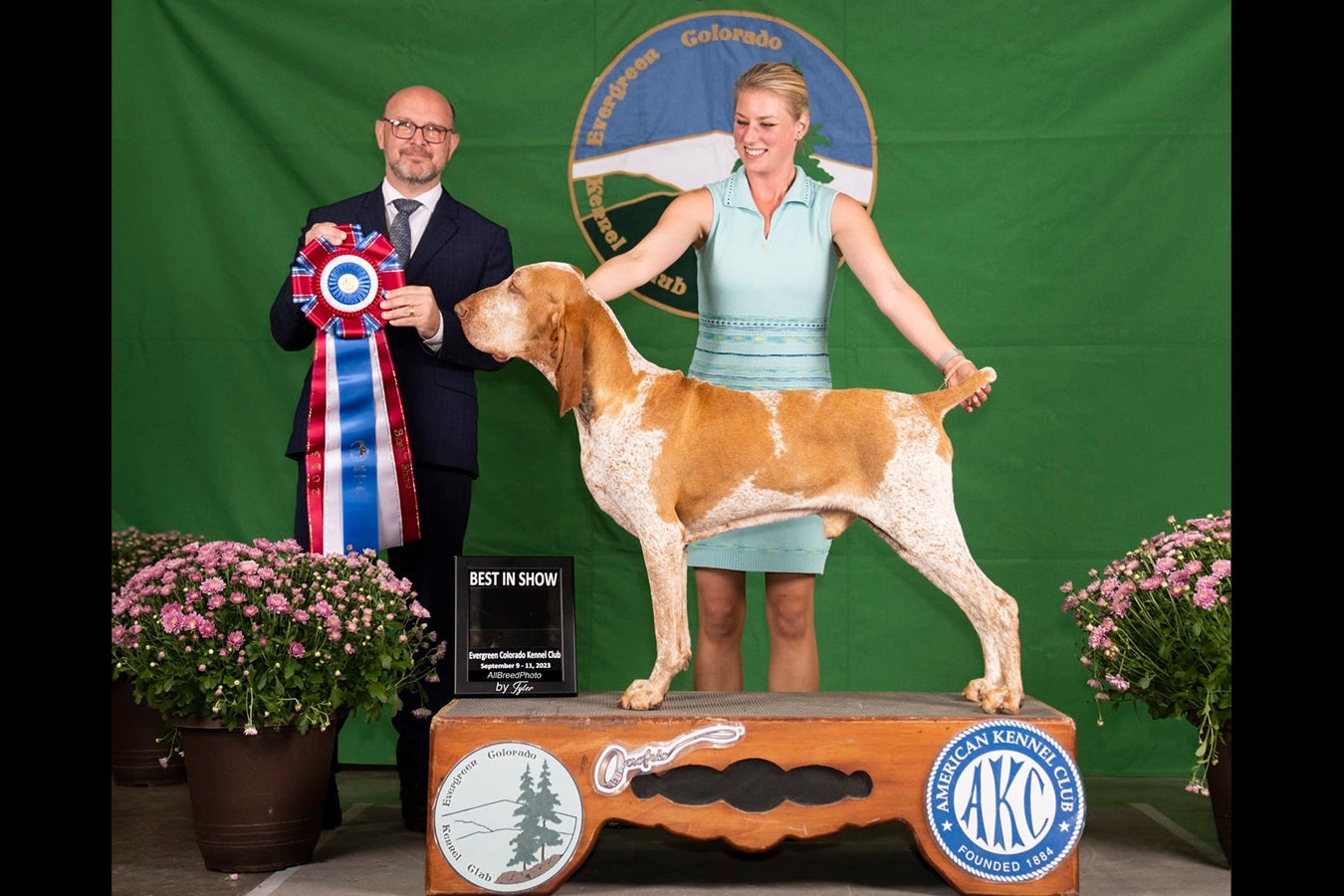 Rowan was named Best in Show at the Evergreen Colorado Kennel Club during a competition in September.