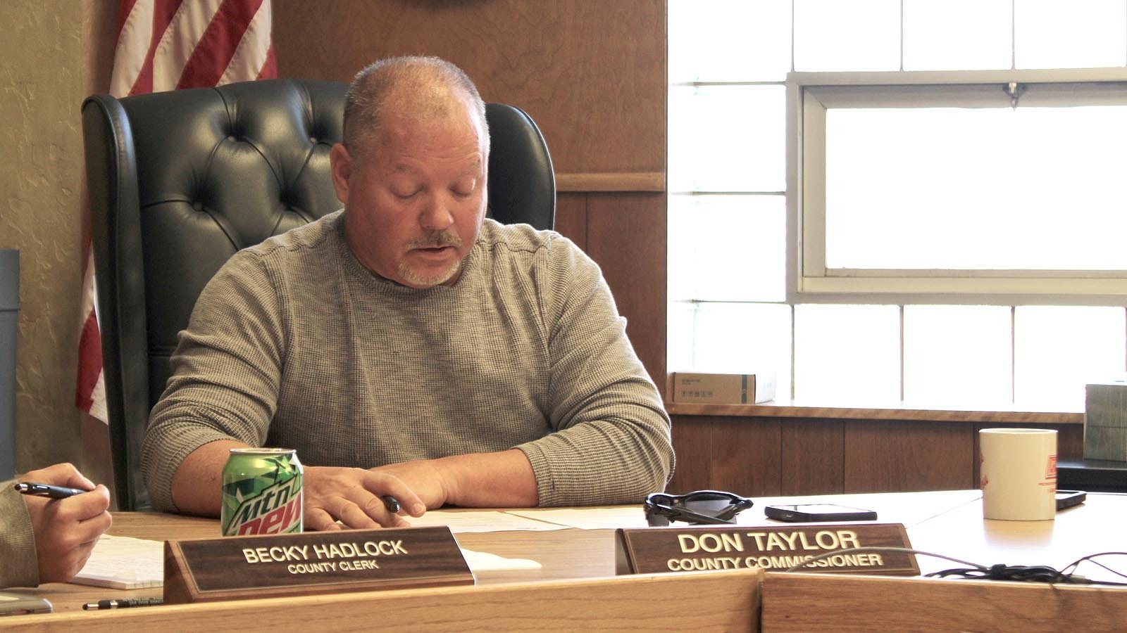 Weston County Commissioner Chair Don Taylor said he expects a fight to come in his effort to create new legislative districts for his county.