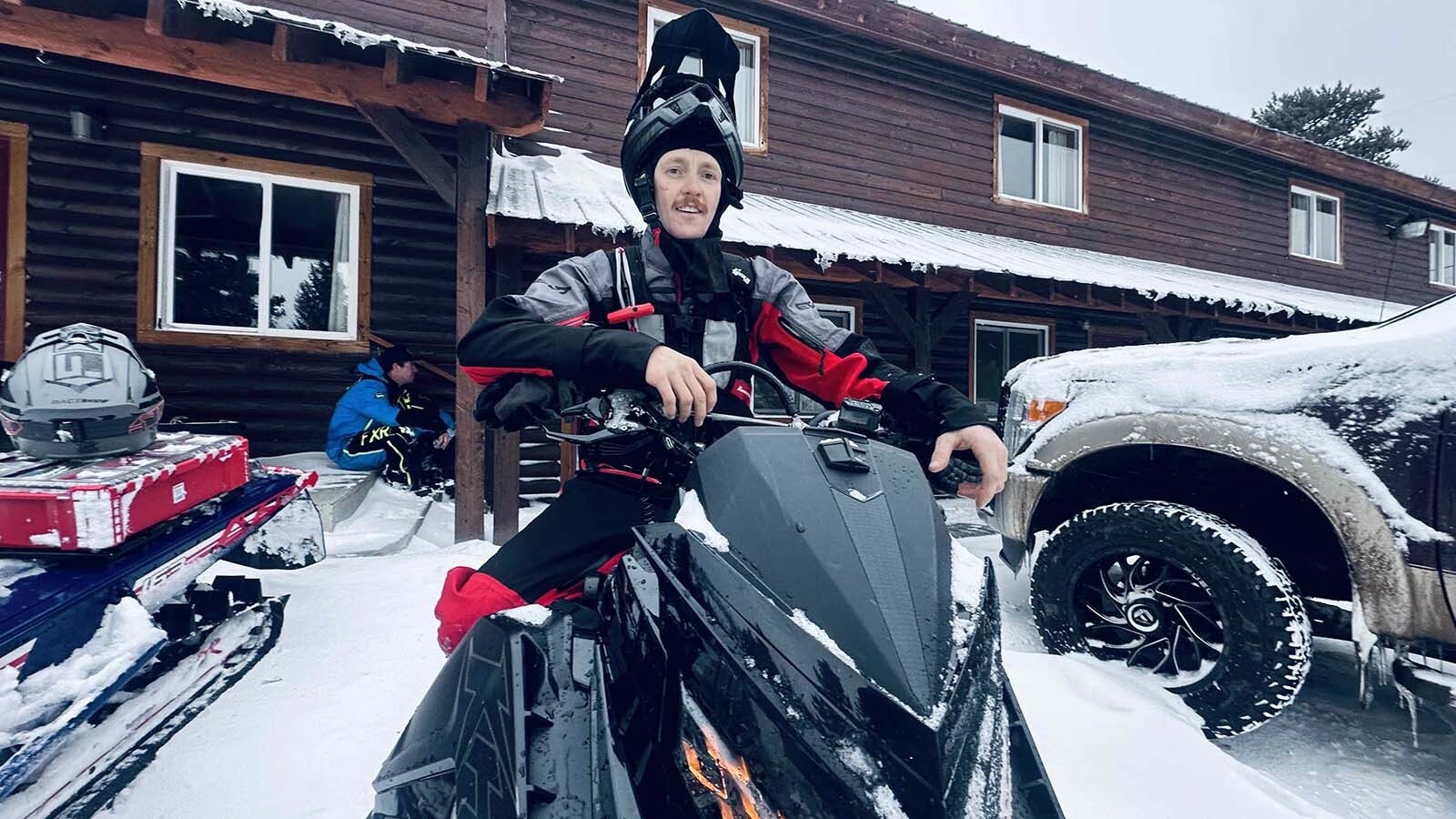Cooke City was “a magnet” for snowmobilers like Will Stroud, who travelled from Alberta, Canada, to experience the area’s legendary snowmobile terrain.