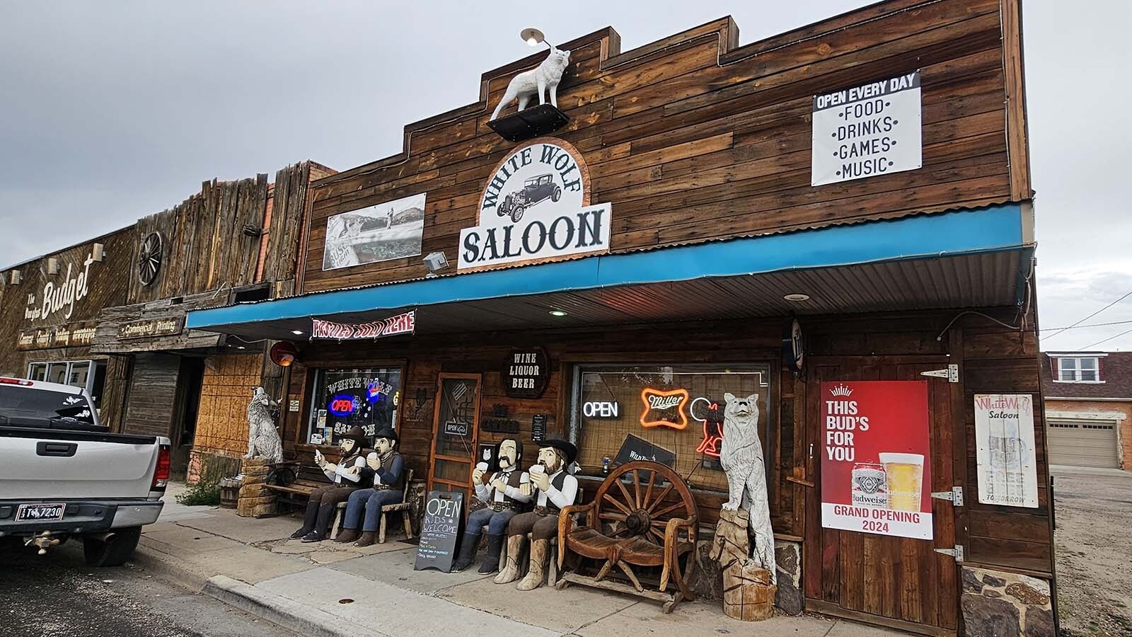 The White Wolf Saloon in Douglas looks much the same as it always has, though it does have a new owner who is moving the bar's focus to more of a Western theme.