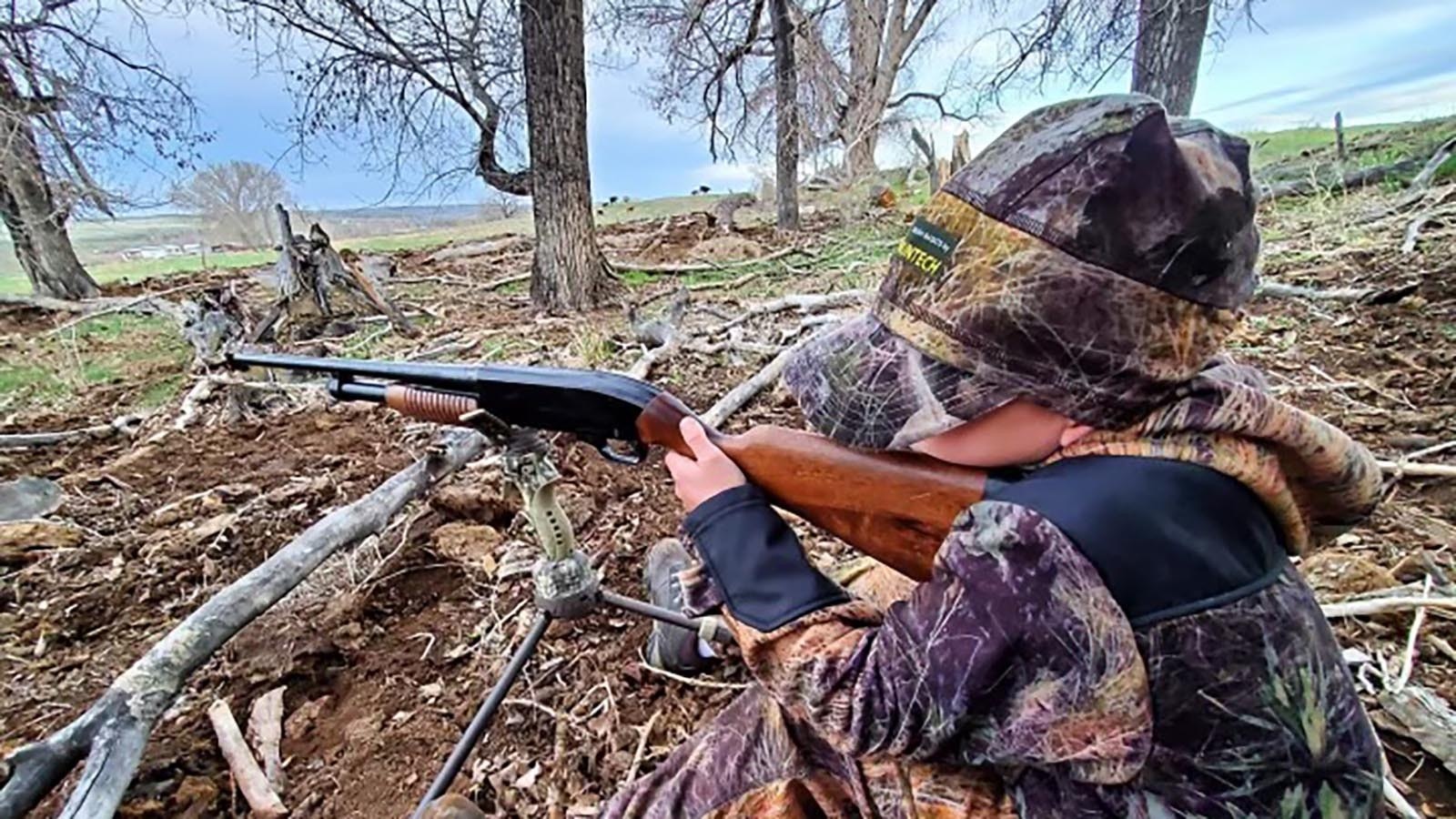 Tucker Bass has been hunting since he was 8 years old. His parents have taught him gun safety and he has taken shooting sports in Hot Springs County 4-H.