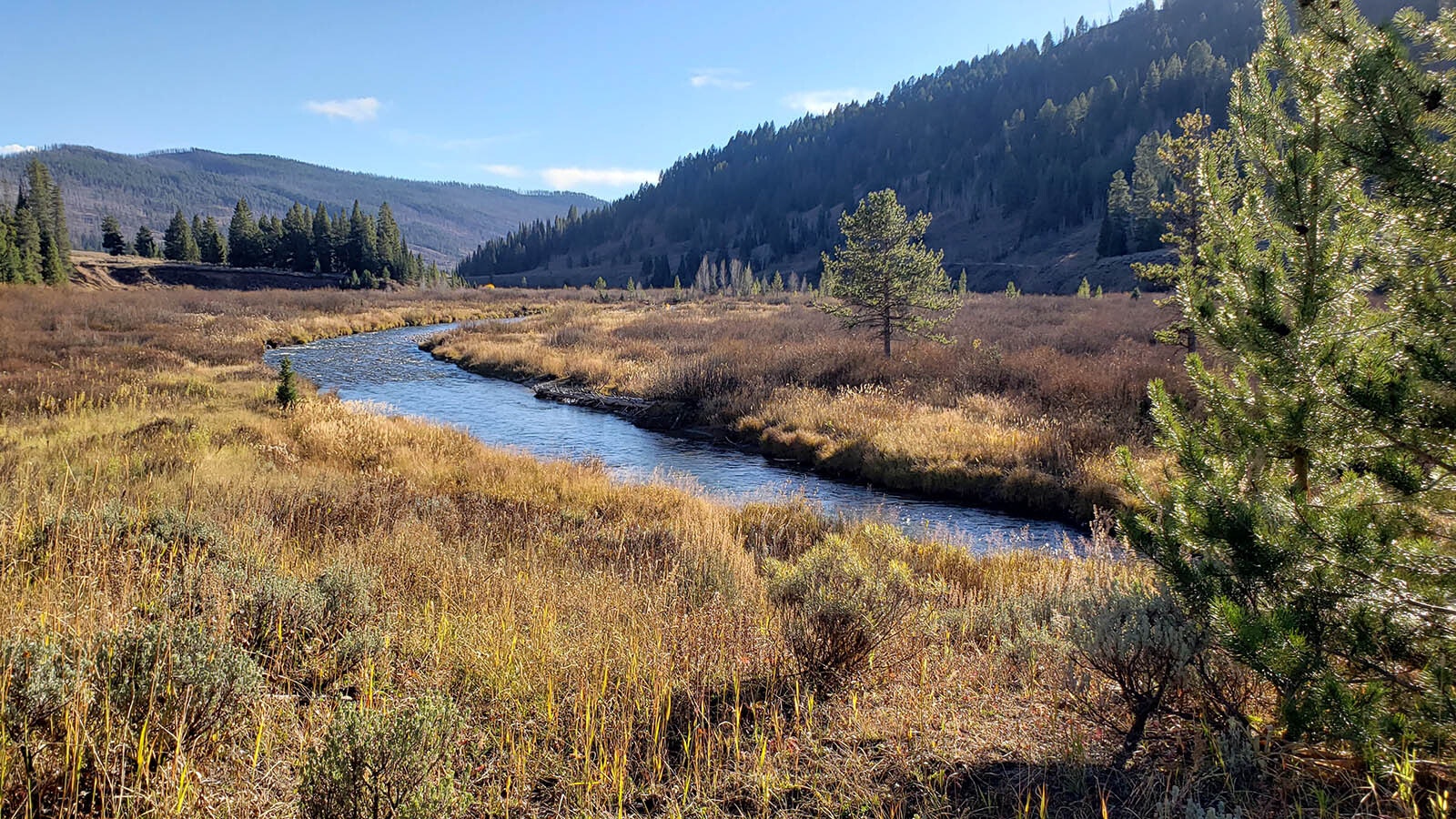 A river runs through Granite Creek Ranch.