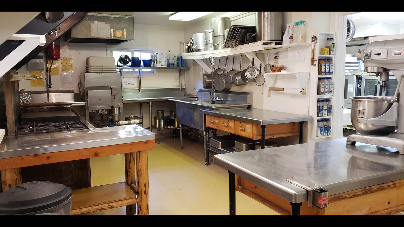 Granite Creek Ranch includes a complete commercial kitchen capable of serving up to 100 guests.