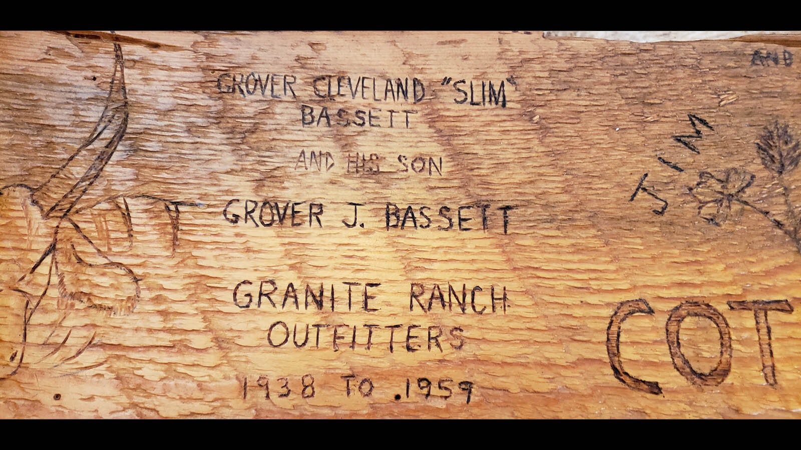 Slim Basset was an avid angler and once owned Granite Creek Ranch.