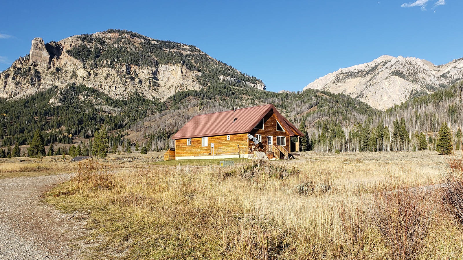 The caretakers' residence at Granite Creek Lodge.