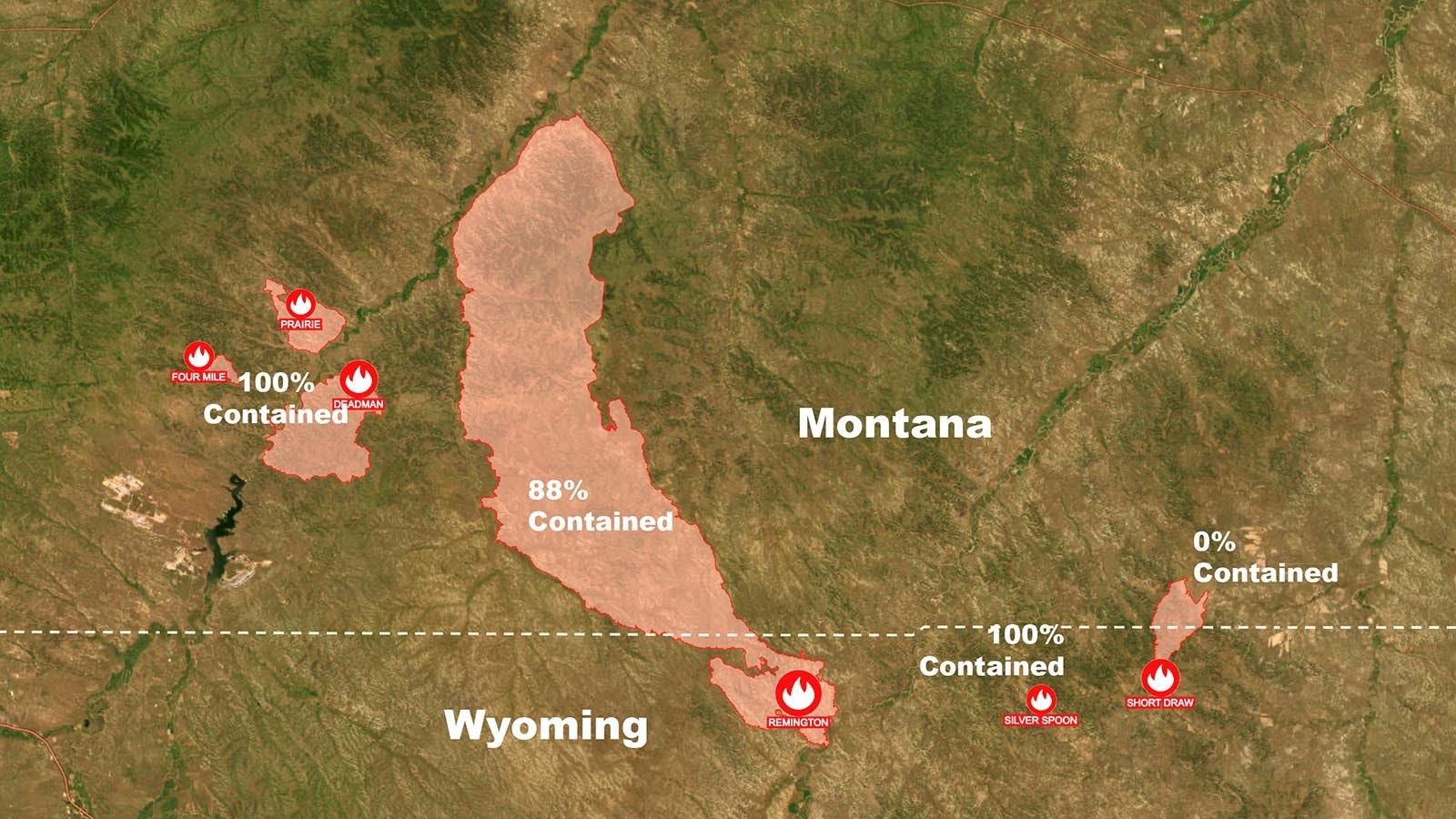 Wildfire map 9 12 24