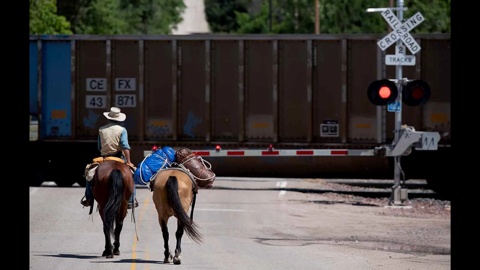 Colorado cowboy and journalist Will Grant rode all 2,000 miles of the Pony Express trail on horseback. His trip was inspired by the legacy of America’s pioneers, and he said their Code-of-the-West grit and hospitality is still alive, especially in Wyoming.