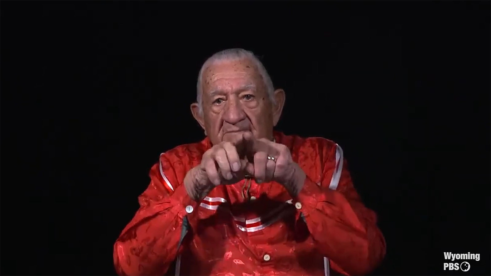 In a series of videos, Willie LeClair told Shoshone stories using hand talk.