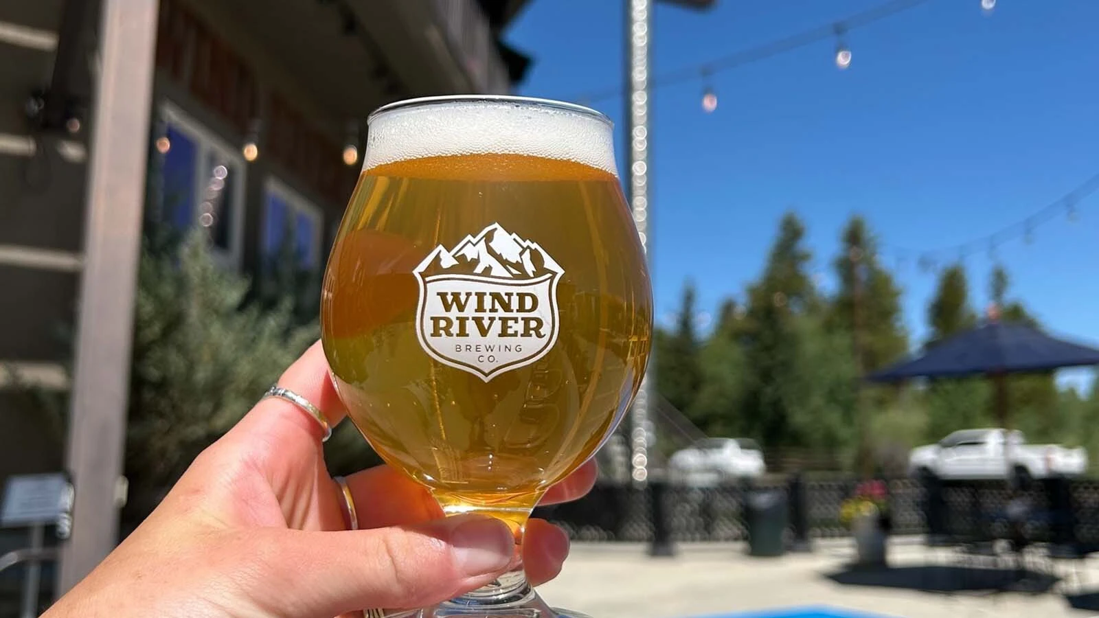 Wind River Brewing Company and the town of Pinedale draw their water from Fremont Lake, and the beer drinkers are among the beneficiaries.