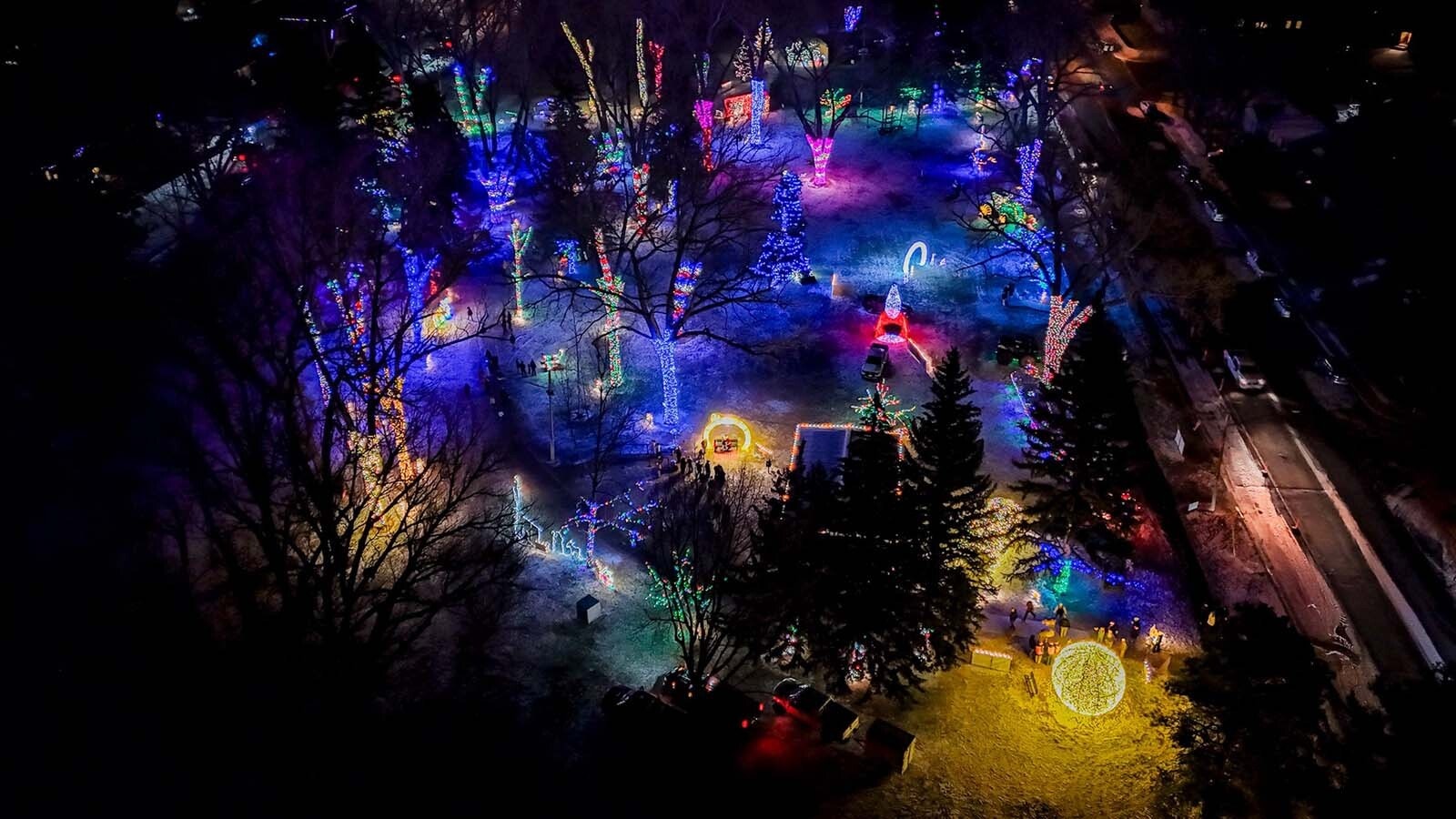 Vandals damaged multiple displays at Laramie’s Winter Lights Fest, but organizer Brian Welper said he hopes the community discourages the act and the suspected vandals — whom he believes to be kids — learn from that.