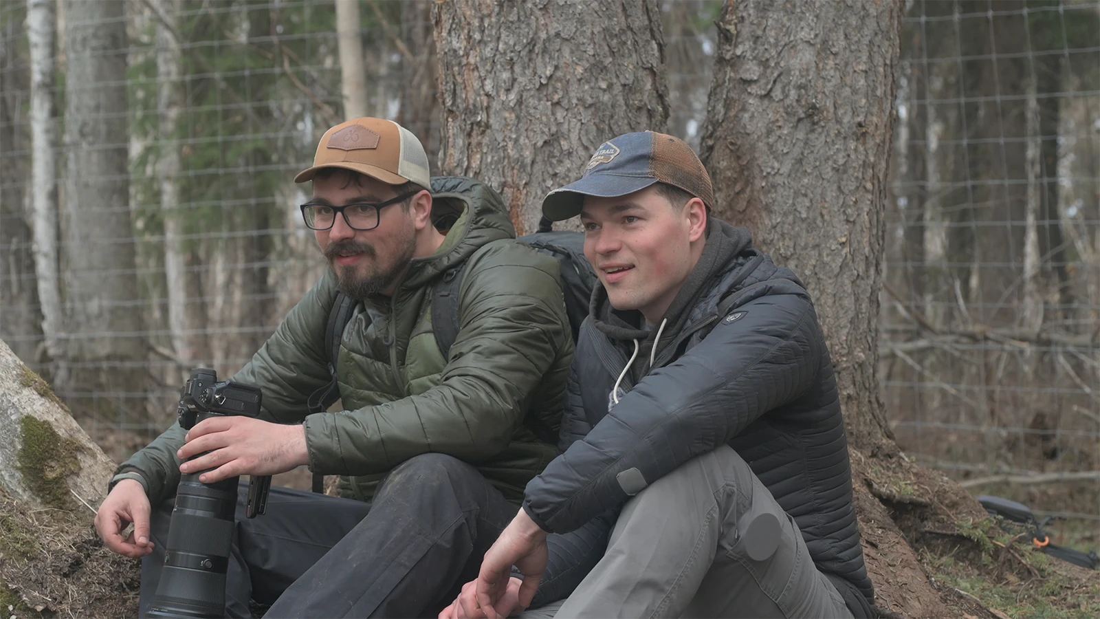 Brothers Sergius and Herman Hannan are working on a documentary film about efforts to restore wood bison in Alaksa.