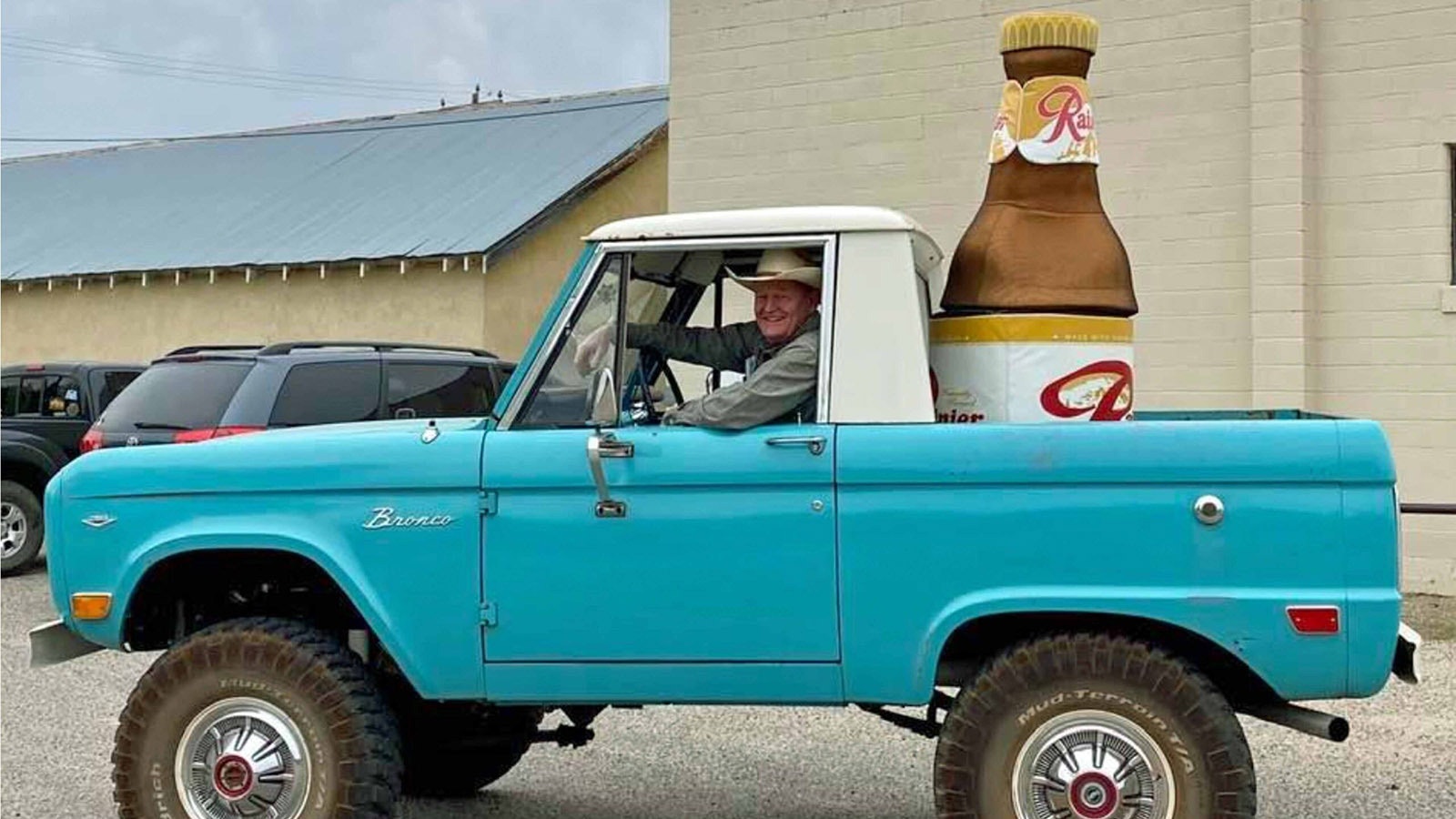 It's no secret that Longmire author Craig Johnson is a fan of Rainier Beer.