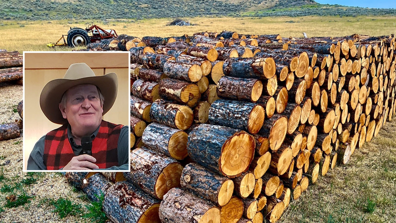 Wood Week on Craig Johnson's ranch is a lot of hard work, but it's also fun and lubricated with lots of Rainier Beer (and maybe a touch of something stronger).