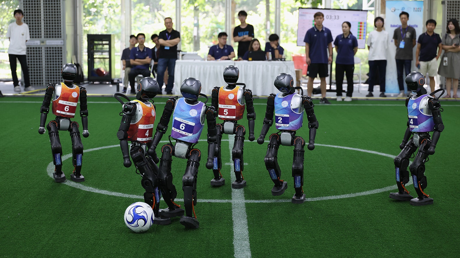 The World Humanoid Robot Games in China in August 2025 showcased the latest technology of robots competing in sporting events, like running, kickboxing, and soccer. A Wyoming man says it's only a matter of time before there are human vs. robot competitions.