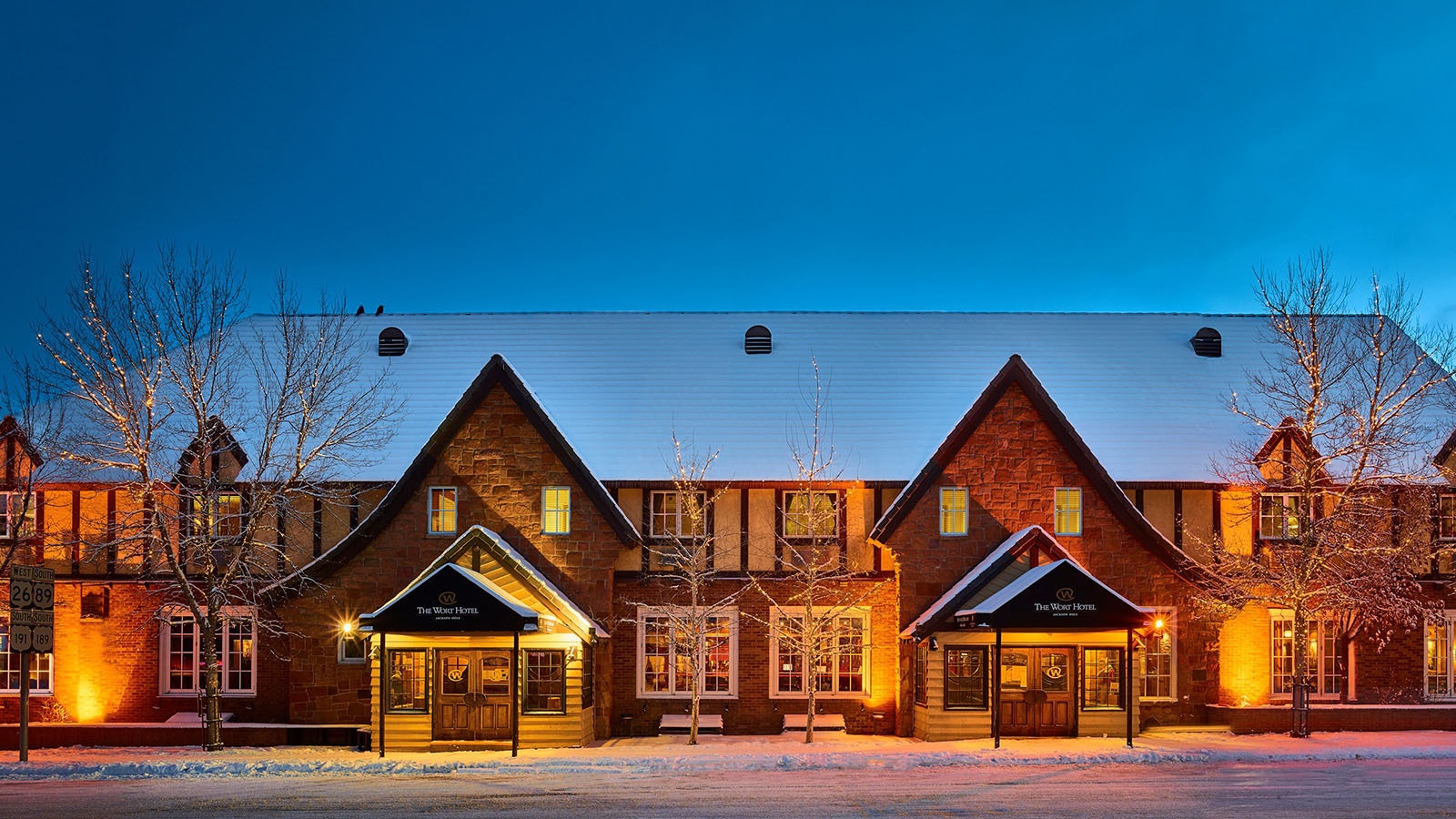 The Wort Hotel is one of the most recognizable and known buildings in Jackson, Wyoming.