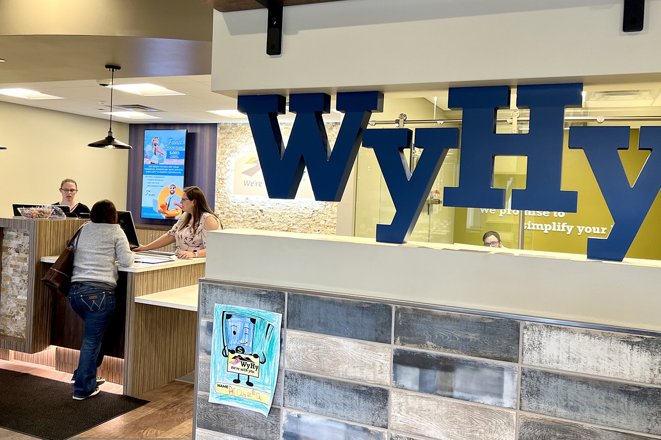 The folks at WyHy Federal Credit Union in Cheyenne thwarted an attempt to cash a forged check for nearly $1 million.