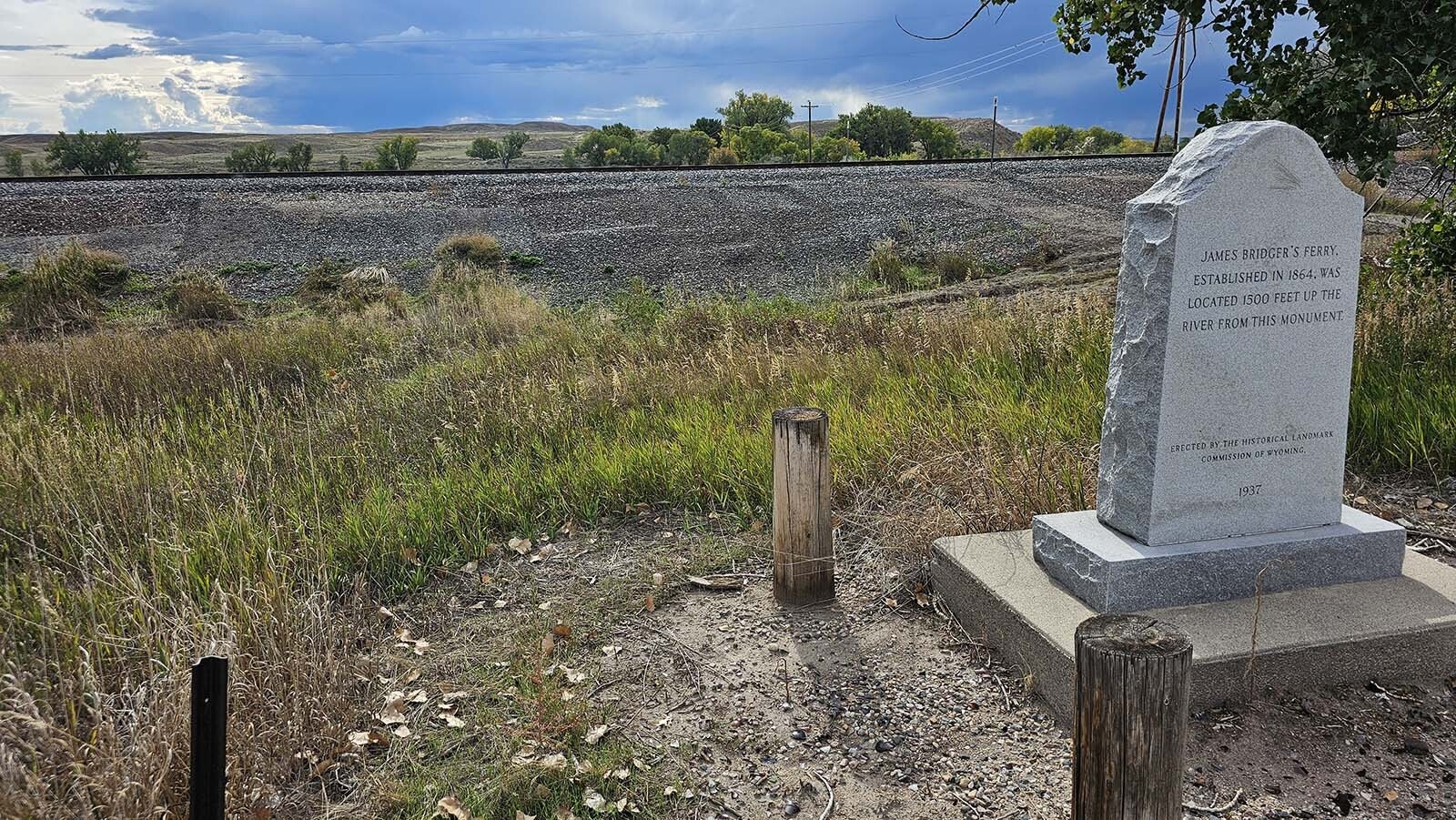 This area, in Orin, Wyoming, is near the location of Wyatt Earp's first gunfight. Just 16 at the time, Earp was helping his family guard a wagon train that was attacked by American Indians near Jim Bridger's ferry.