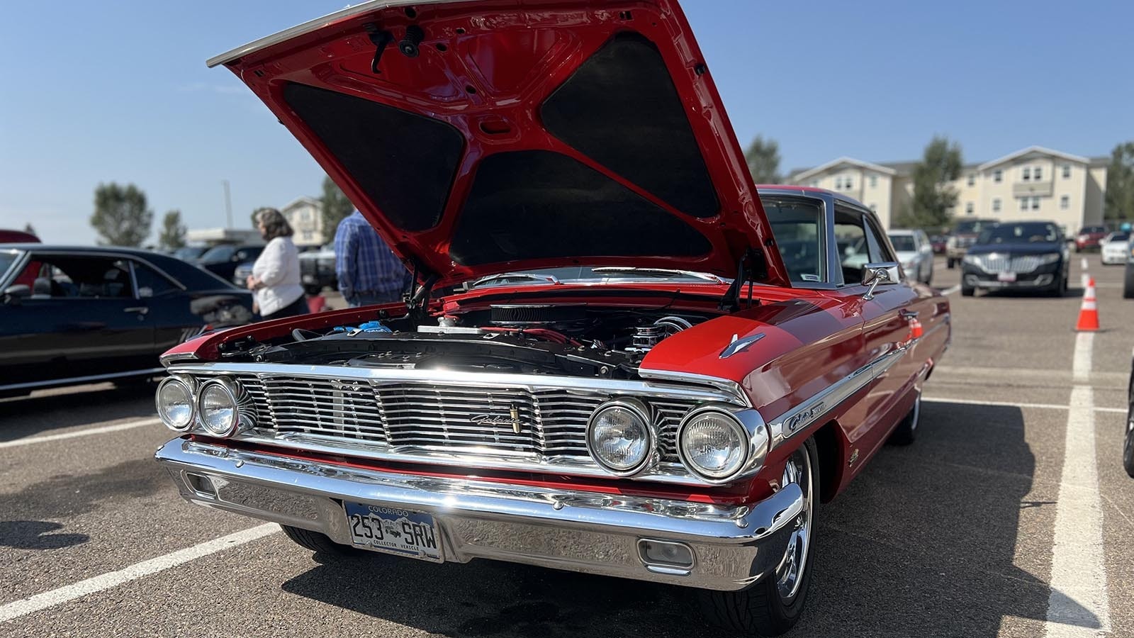 This 1964 Ford Galaxie 500 turned heads at the Goodguys Rod & Custom Association car show on the WyoTech campus in Laramie on Thursday.