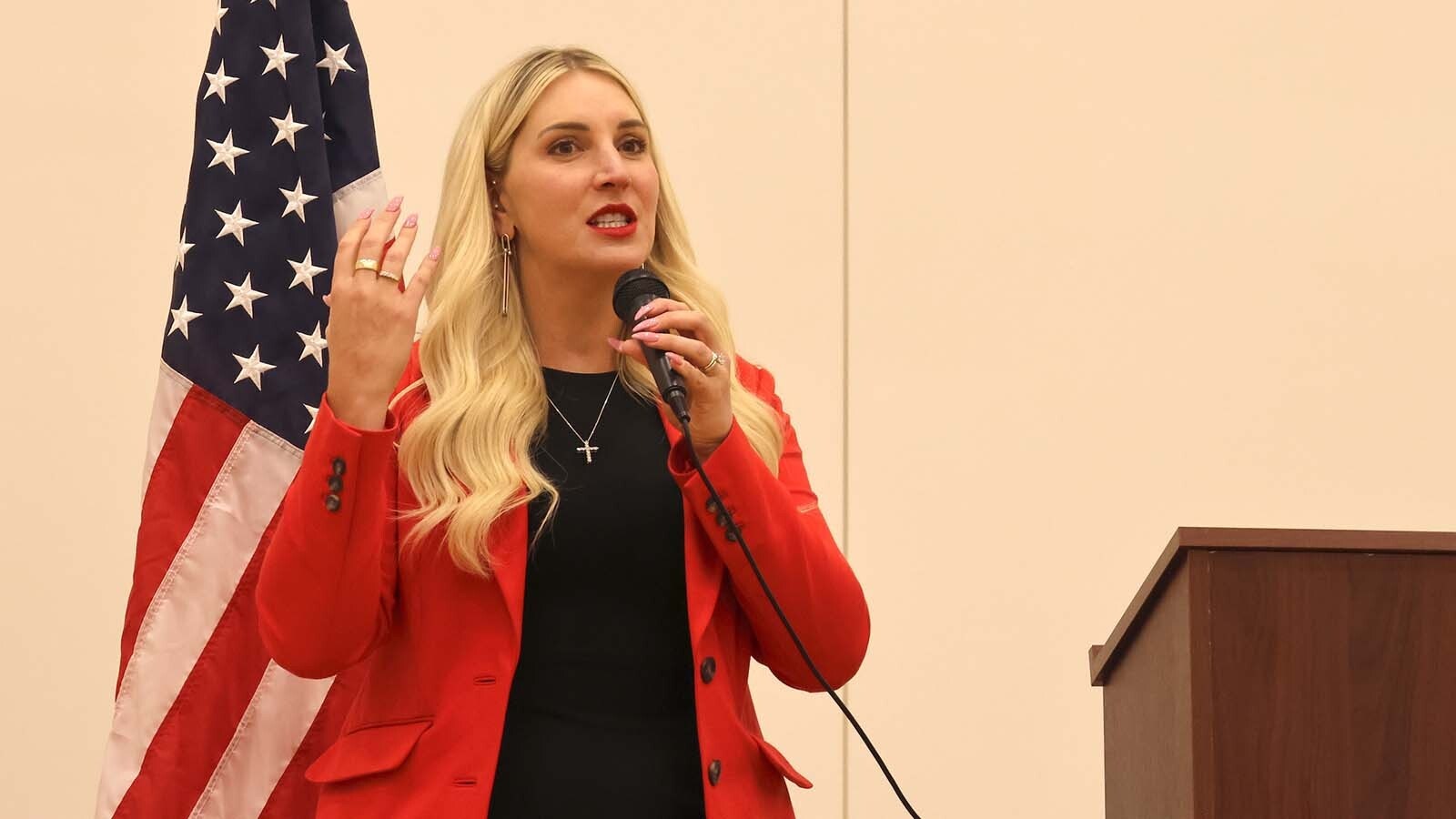 Wyoming Superintendent of Public Instruction Megan Degenfelder said the Wyoming Classical Academy represents a change in schooling in the state and congratulated its board and others for their work launching the school.