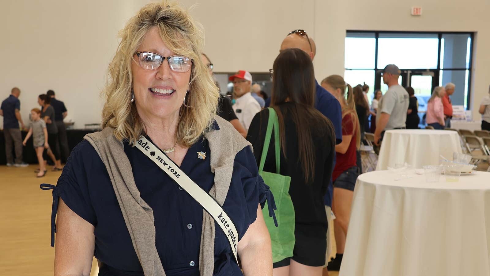 Junior high math and science teacher Delania Witt said she enjoys teaching at the Wyoming Classical Academy. She characterized the school as “life changing.”