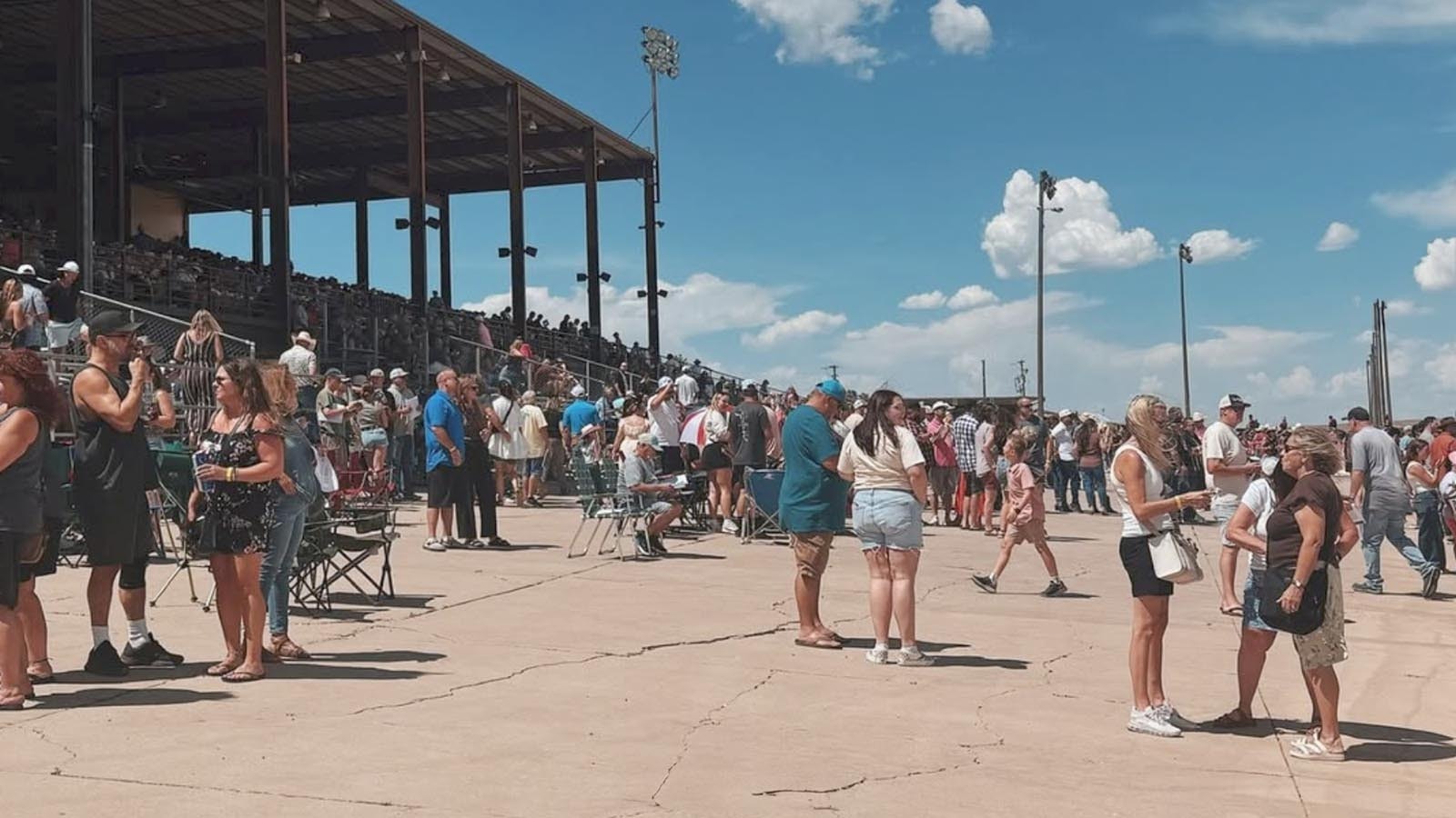 Wyoming is bucking a national trend by growing its horse racing industry with crowds up at live horse racing events, like Wyoming Downs in Evanston.