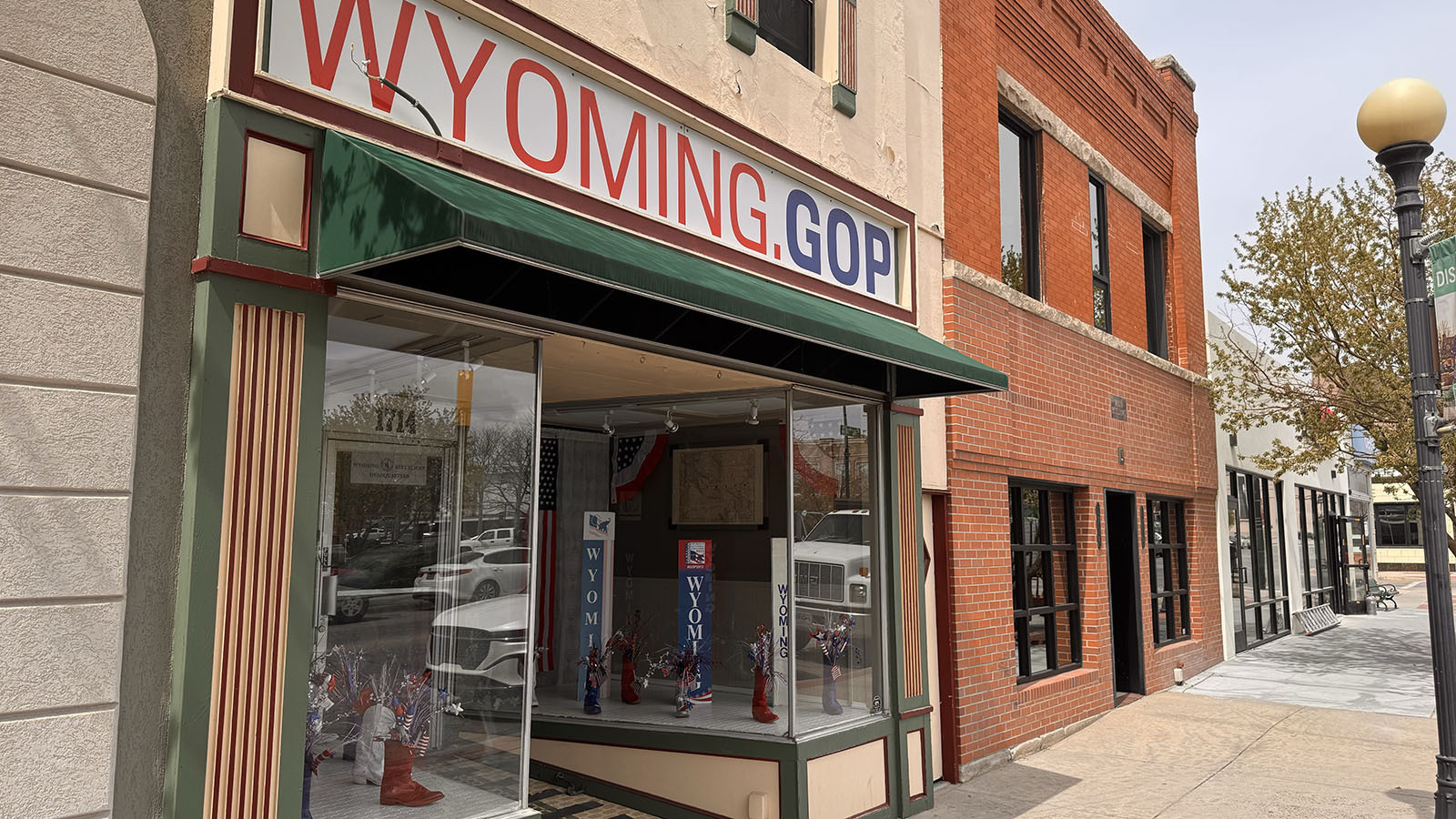 Headquarters for the Wyoming Republican Party at 1714 Capitol St. in Cheyenne.