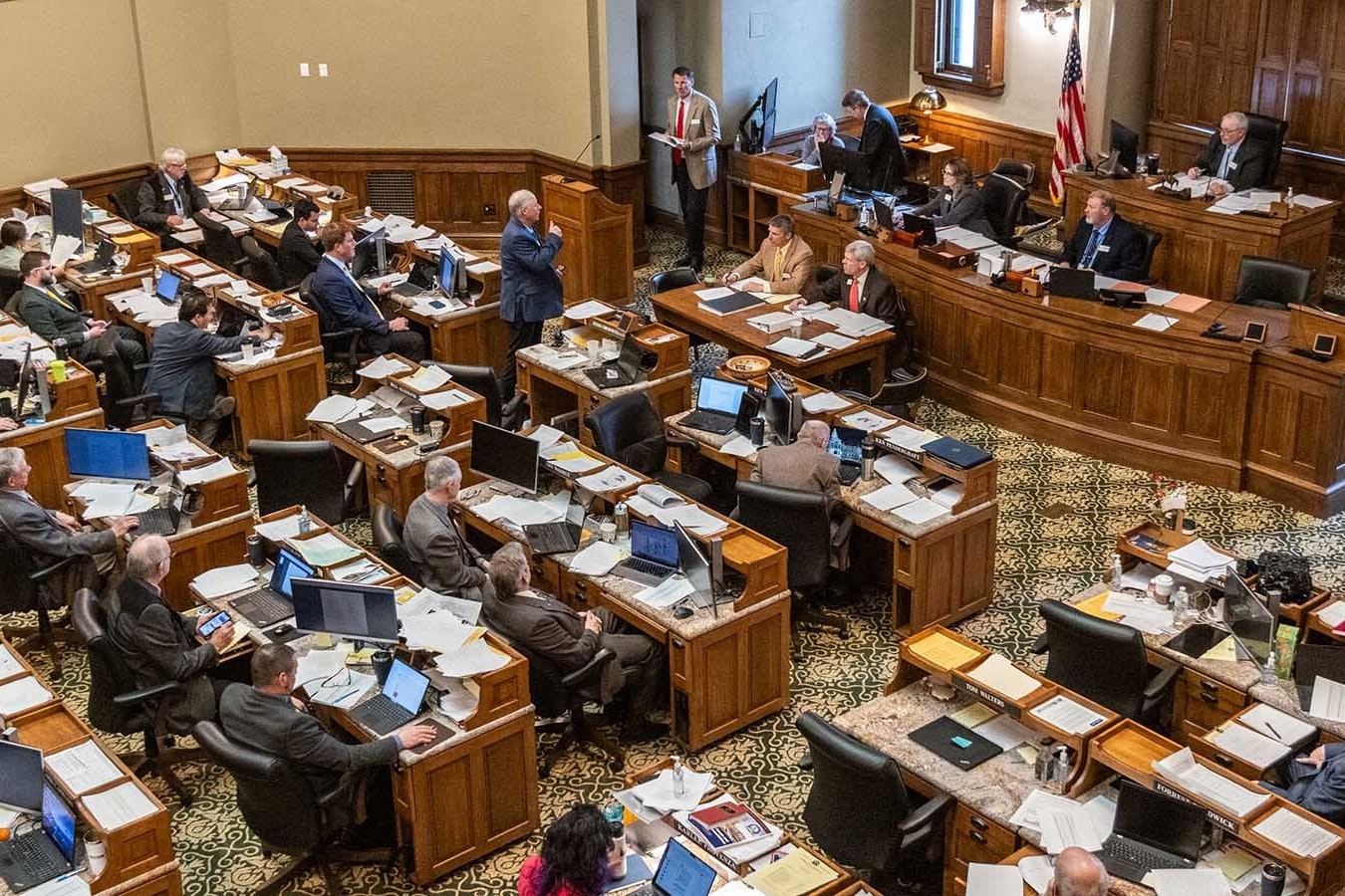 The 2024 primary election season is promising to shape up as a Republican battleground for control of the Wyoming House.