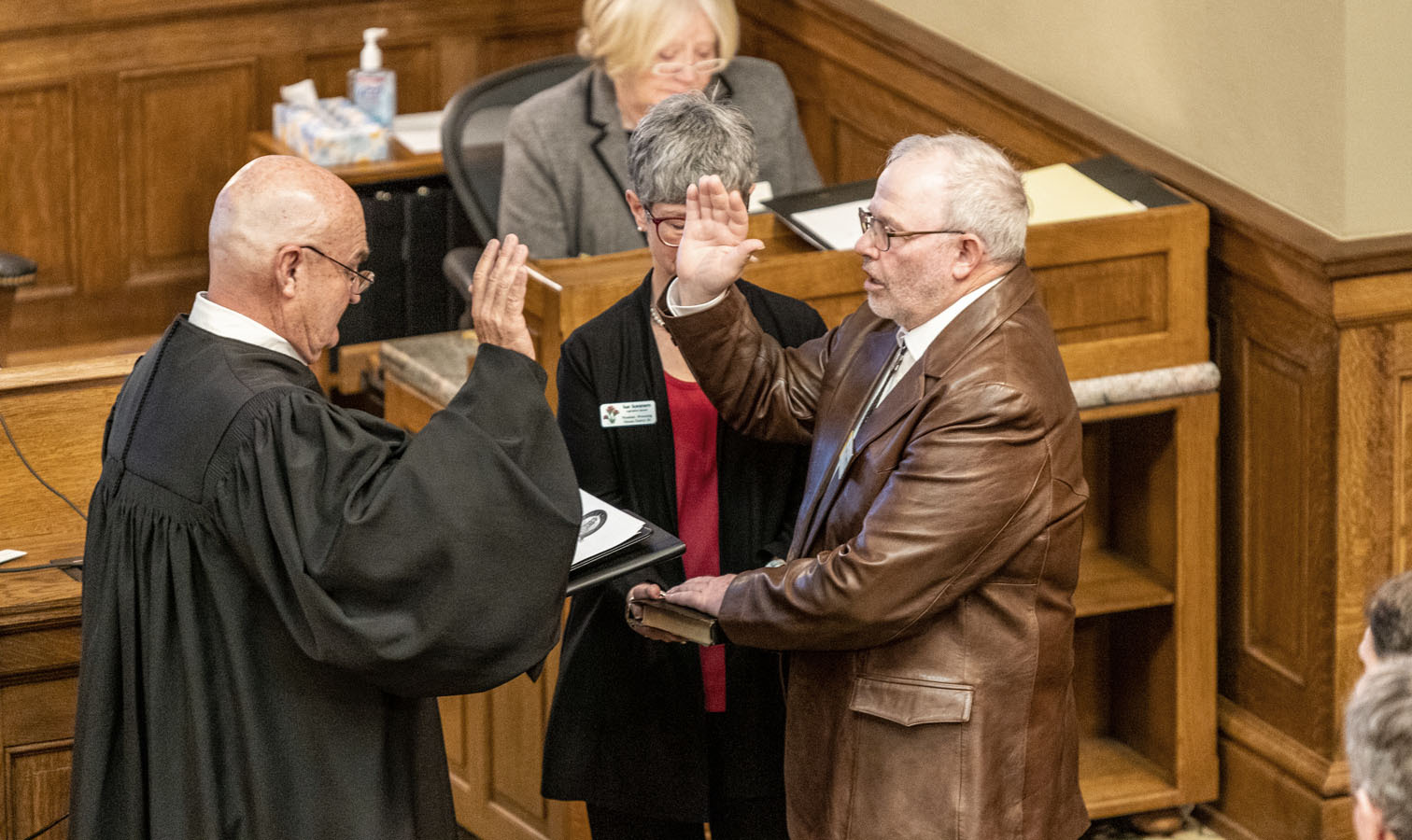 Wyoming House Albert Sommers sworn in 1 10 23
