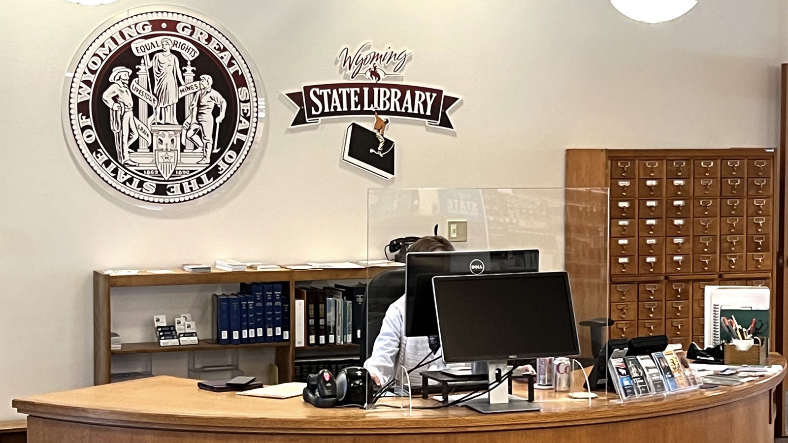 The Wyoming State Library in Cheyenne.