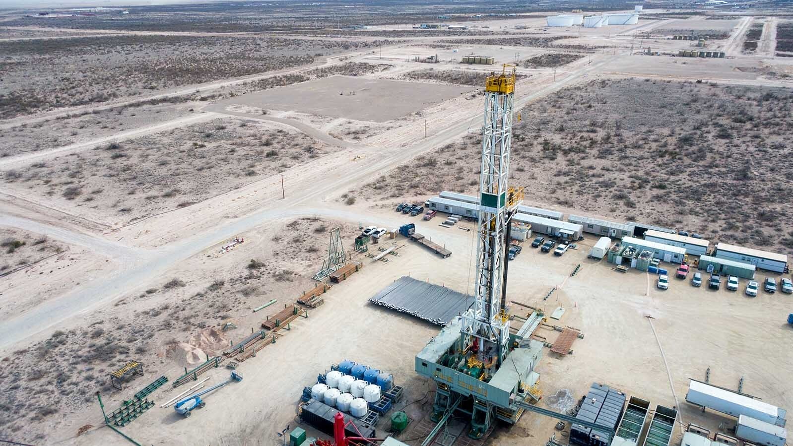 Anschutz Exploration Corp. is already one of the largest oil producers in Wyoming. Now it’s pushing the industry by drilling Wyoming’s first 3-mile lateral wells on a pad in Johnson County. It joins other oil companies exploring how to get more oil out of the Powder River Basin, like the rig in this file photo.