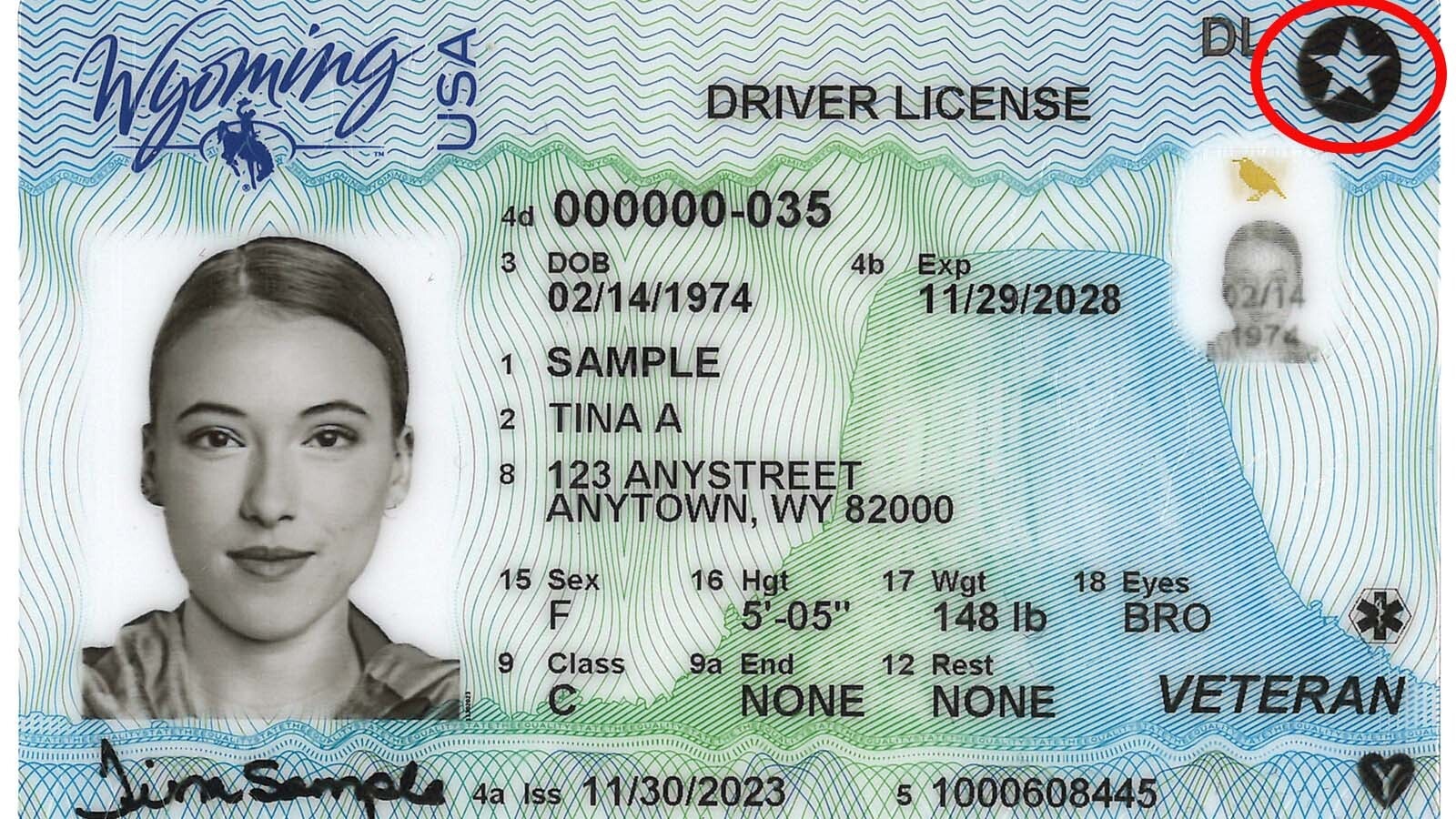 It's easy to see if you have a REAL ID. It'll have a big star in the upper right corner.