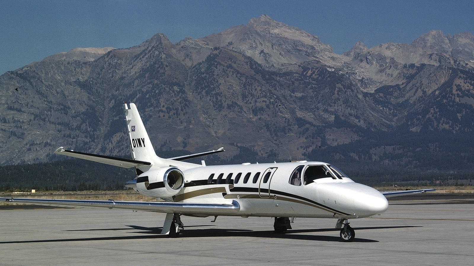 One of two Cessna Citation jets the state of Wyoming owns, bought for $14.6 million in 2002.