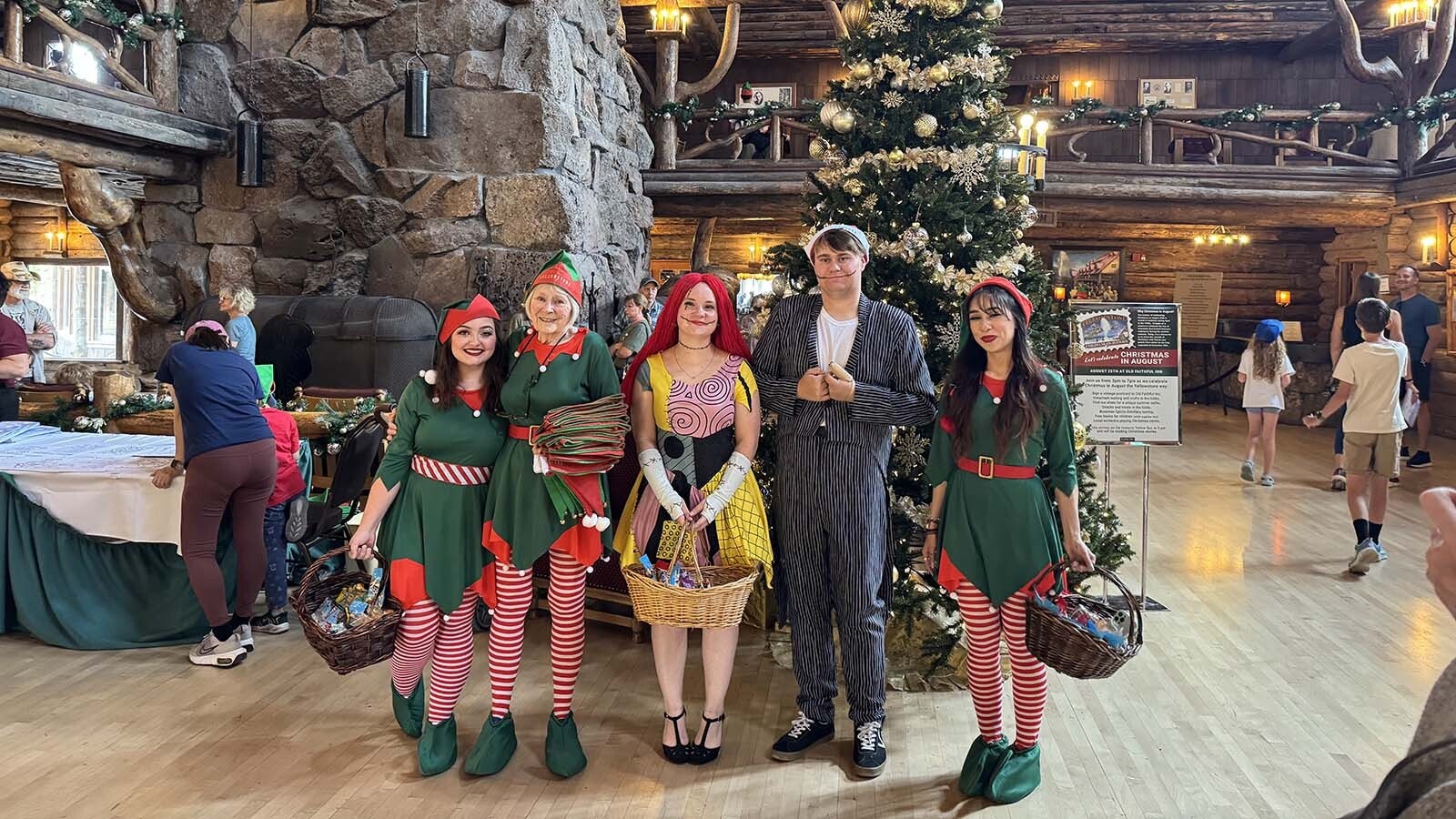 Forget the night before Christmas, Santa hits Yellowstone National Park four months before. Christmas in August was celebrated Monday, and has been an annual tradition in Yellowstone National Park for more than 70 years.