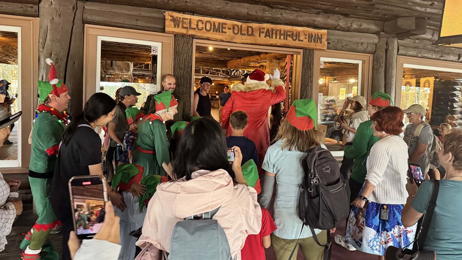 Forget the night before Christmas, Santa hits Yellowstone National Park four months before. Christmas in August was celebrated Monday, and has been an annual tradition in Yellowstone National Park for more than 70 years.
