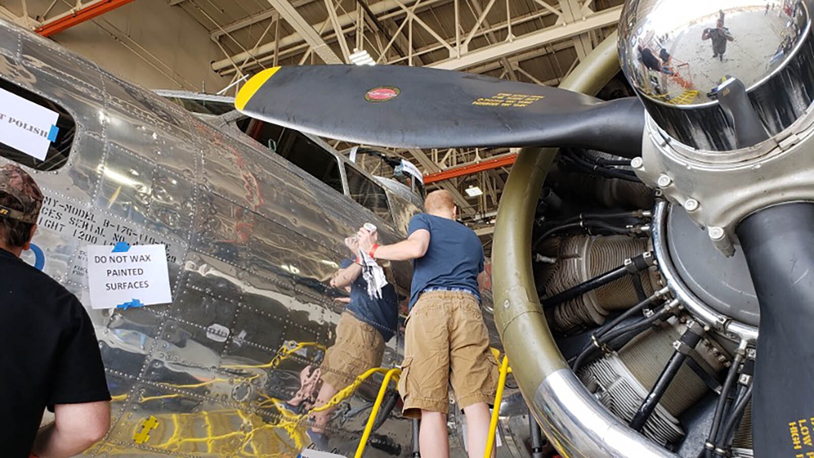 The Yankee Lady, a B-17 Flying Fortress, made her final flight over Wyoming this past week. The vintage World War II bomber remains a favorite of aviation buffs.