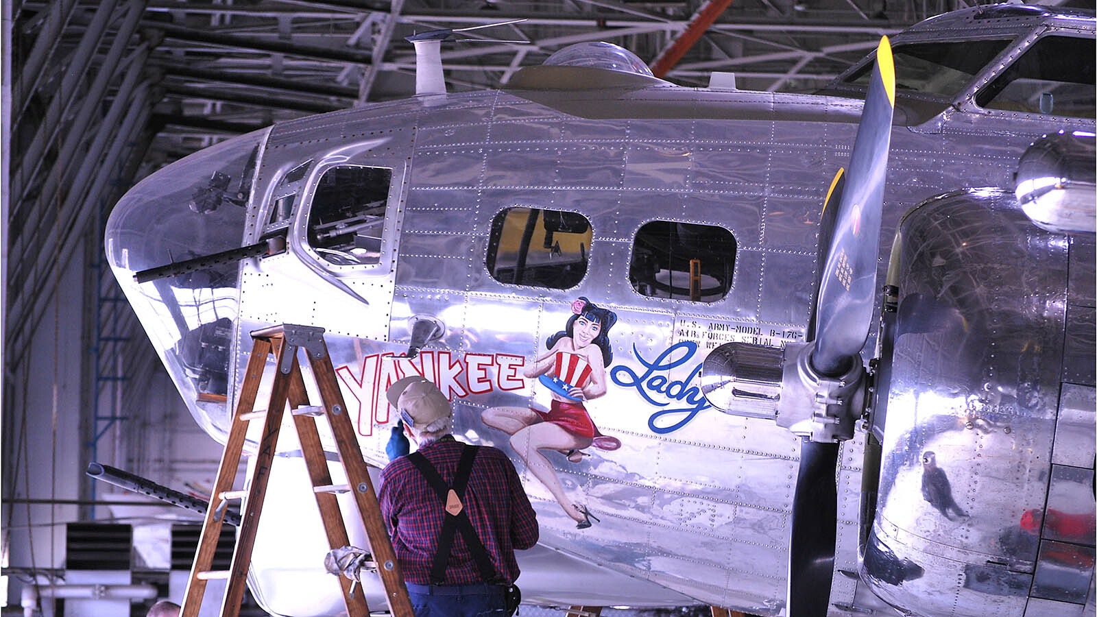 The Yankee Lady, a B-17 Flying Fortress, made her final flight over Wyoming this past week. The vintage World War II bomber remains a favorite of aviation buffs.