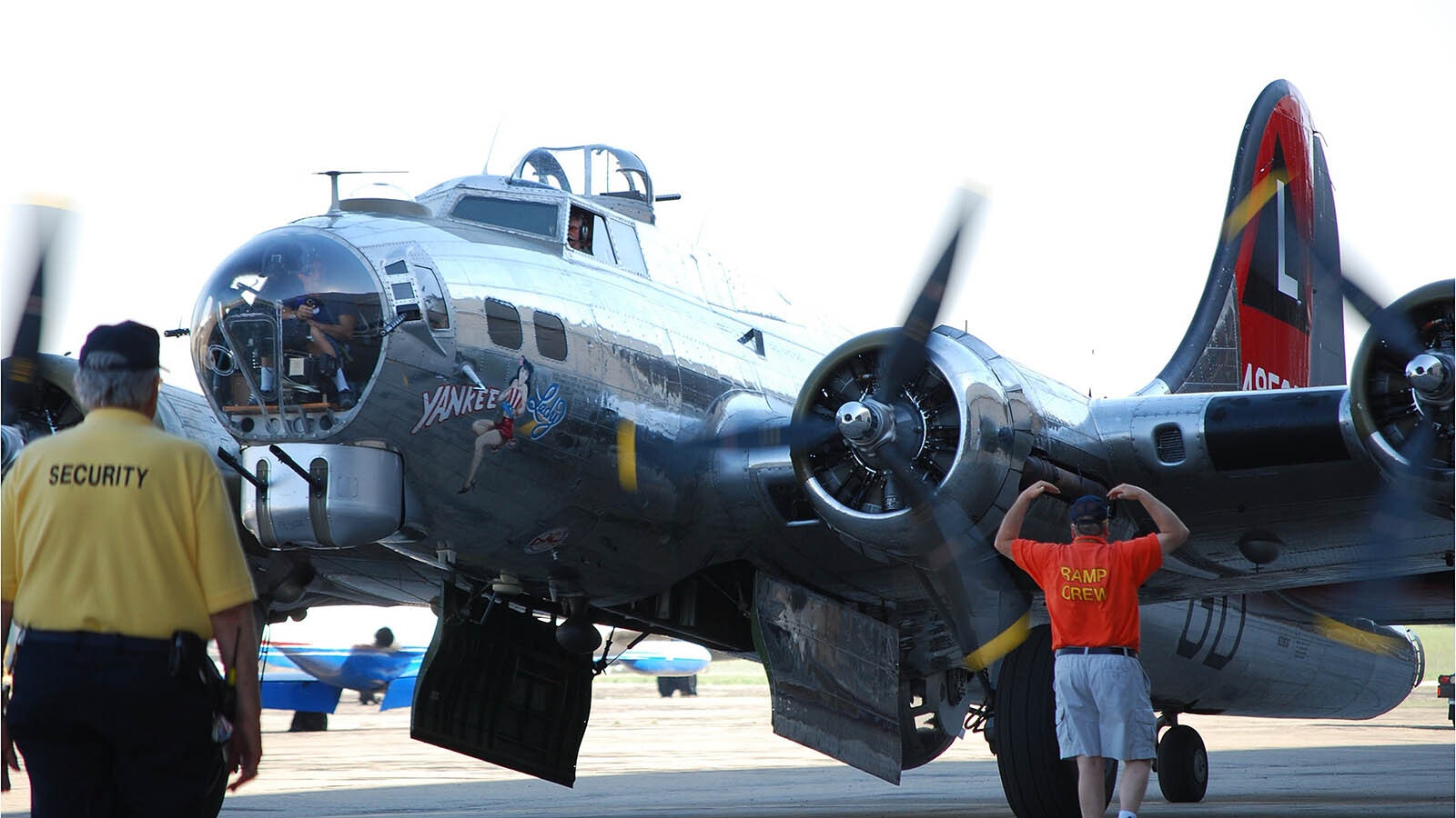 The Yankee Lady, a B-17 Flying Fortress, made her final flight over Wyoming this past week. The vintage World War II bomber remains a favorite of aviation buffs.