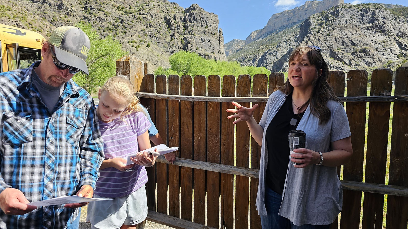 Jackie Dorothy tells stories about constructing Wind River Canyon's scenic byway 100 years ago.